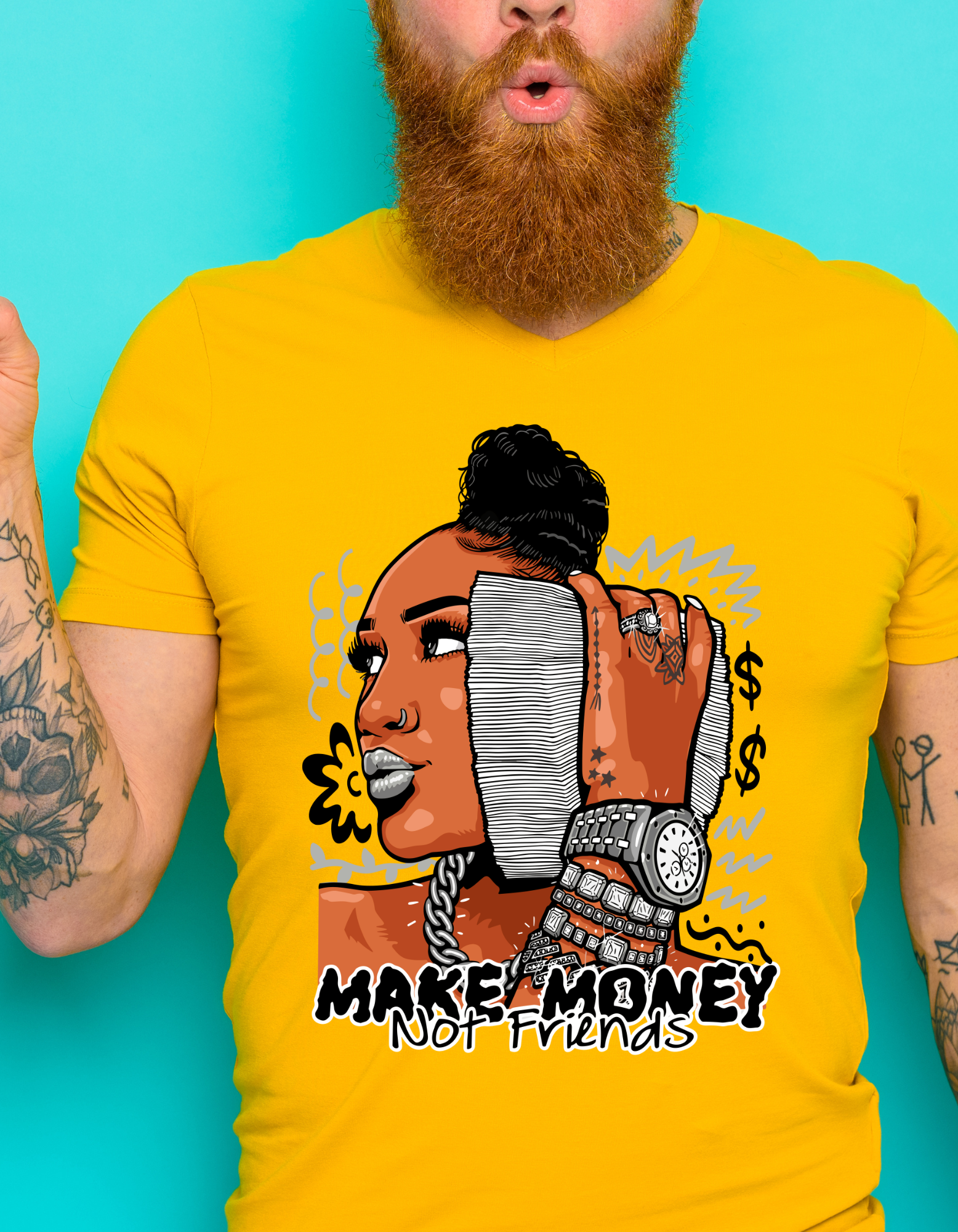 Custom Printed Shirts: Make Money. No Friends