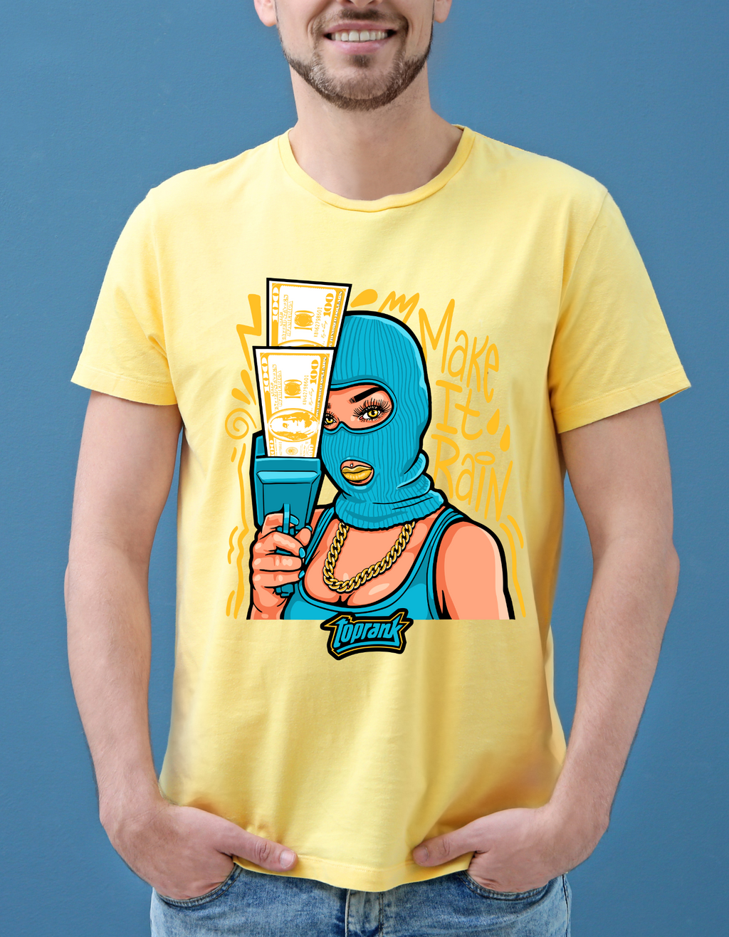 Custom Printed Shirts: Make It Rain