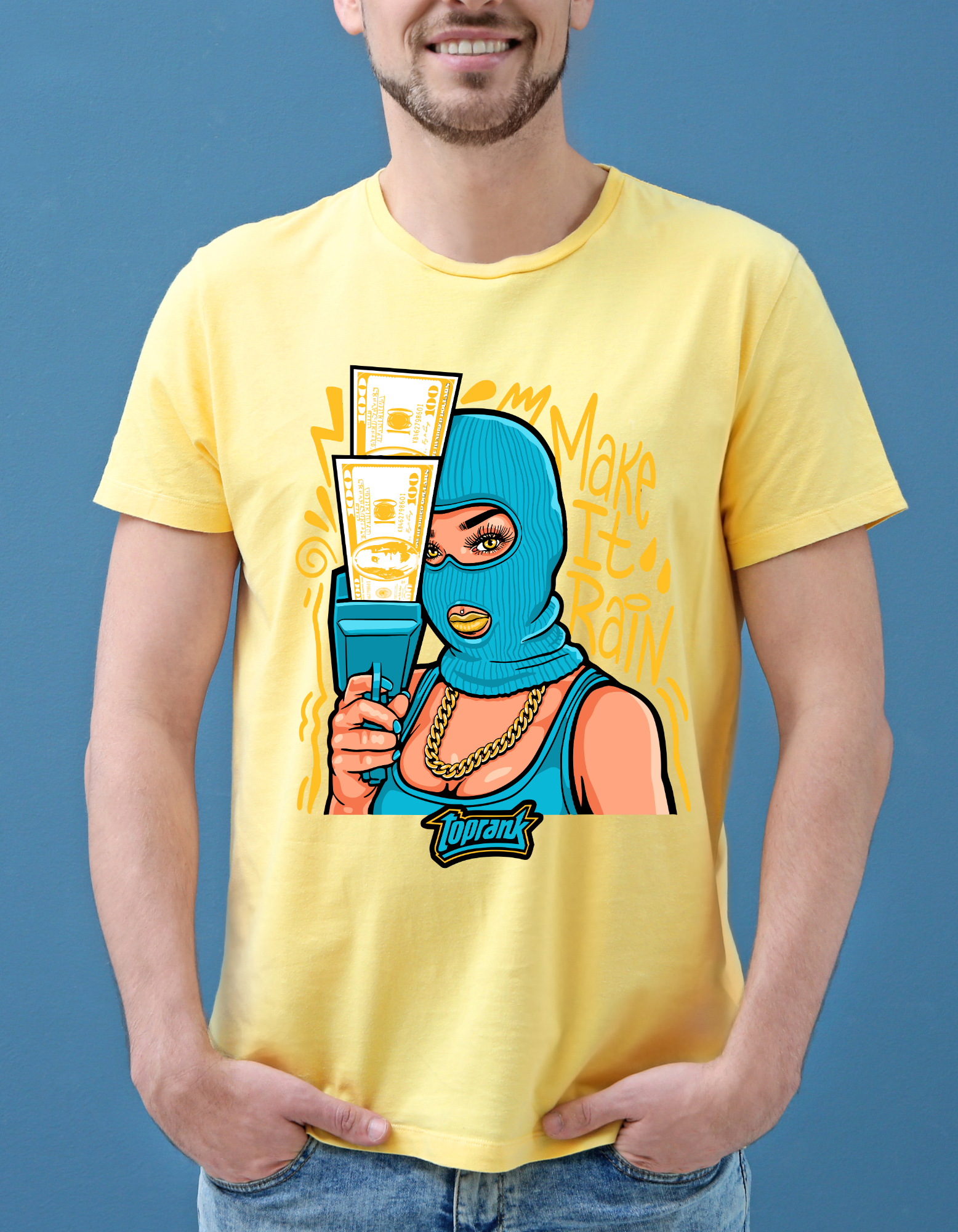 Custom Printed Shirts: Make It Rain