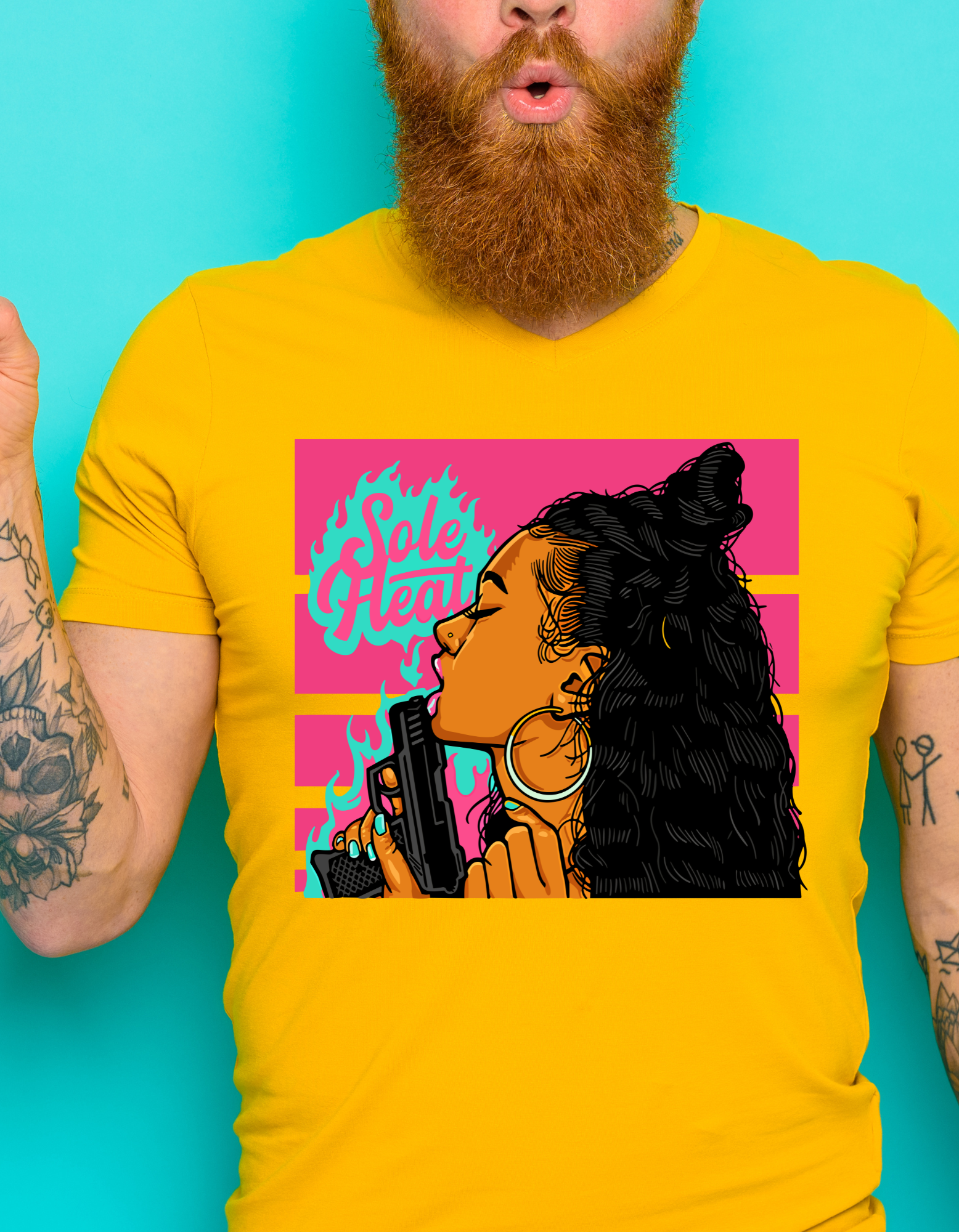 Custom Printed Shirts: Sole Heat