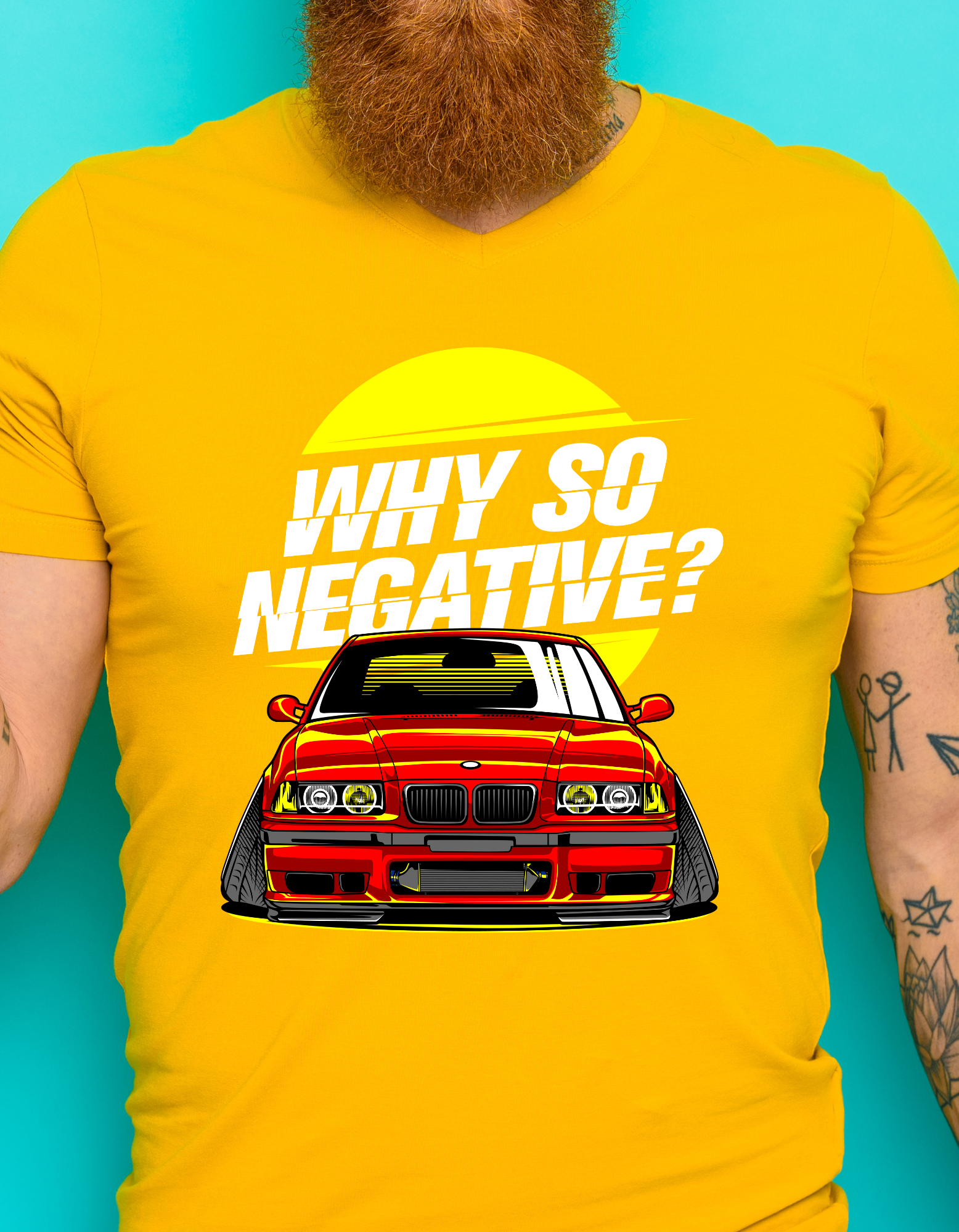 Custom Printed Shirts: Why Soo Negative