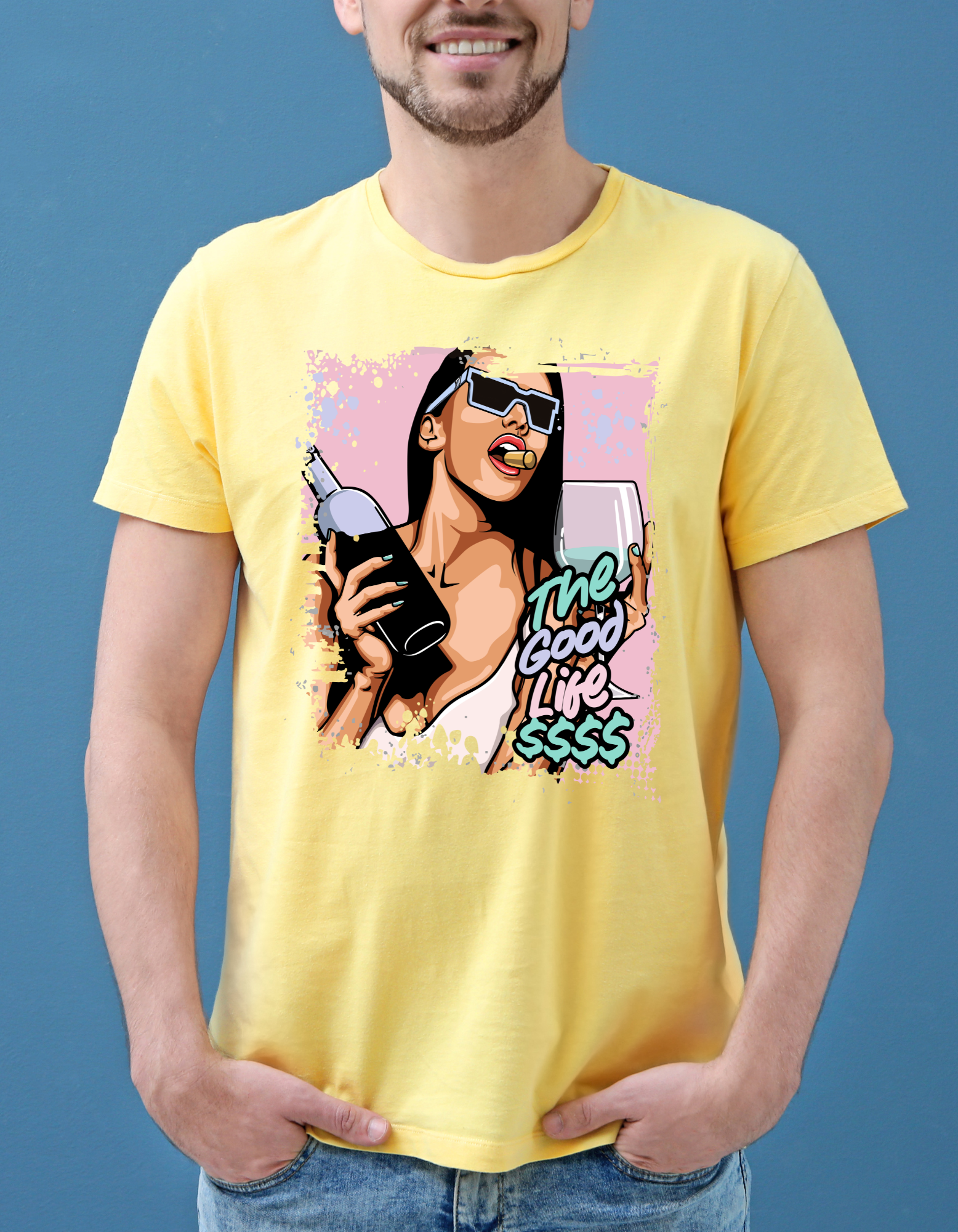 Custom Printed Shirts: The Good Life $$$$