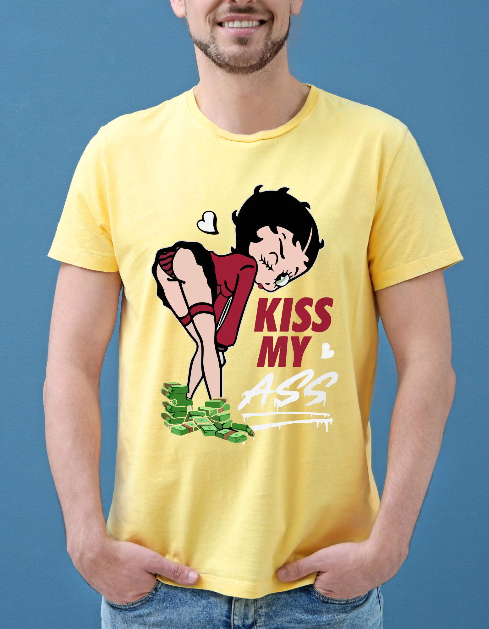 Custom Printed Shirts: Kiss My A$$