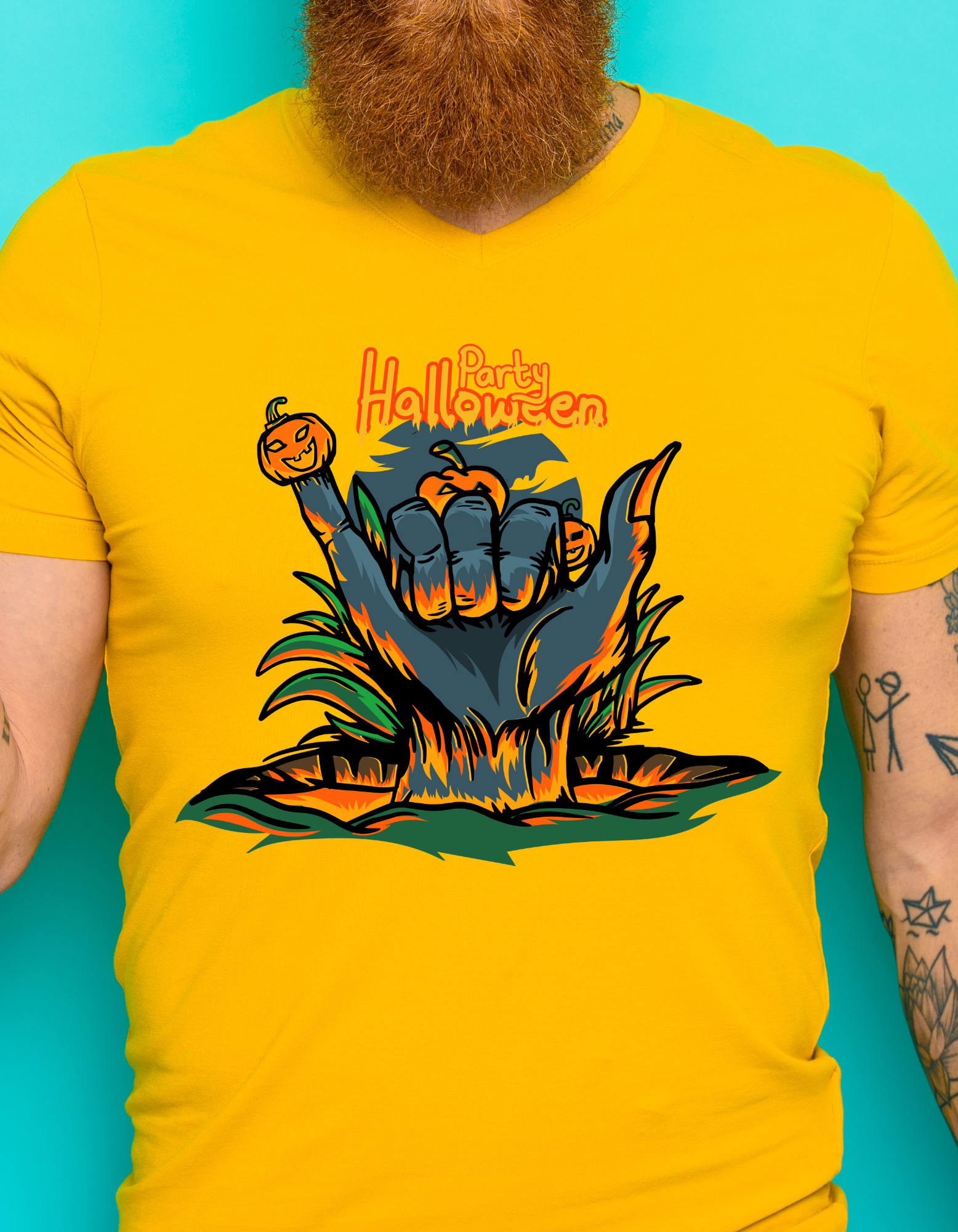 Custom Printed Shirts: Party Halloween