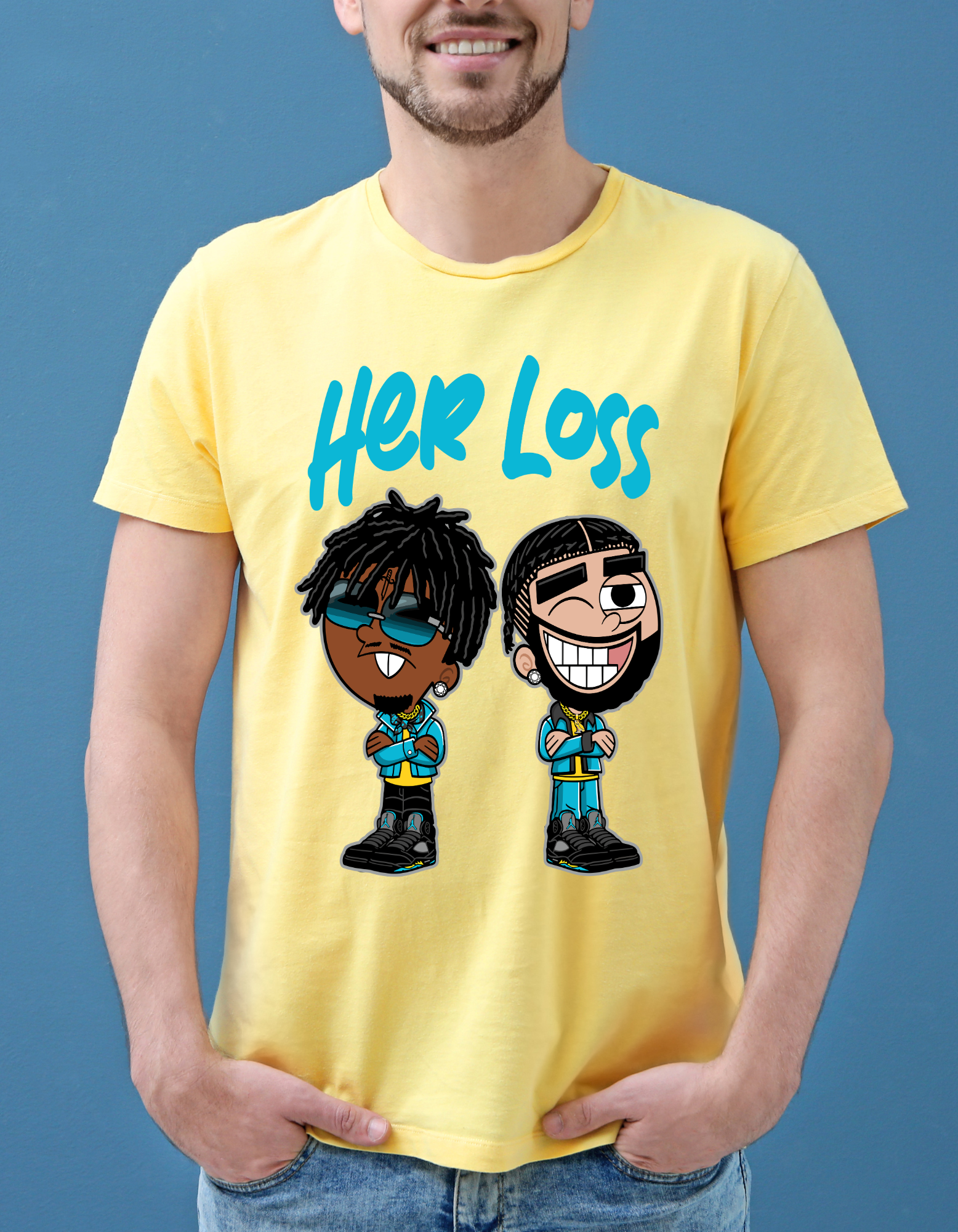 Custom Printed Shirts: Her Loss