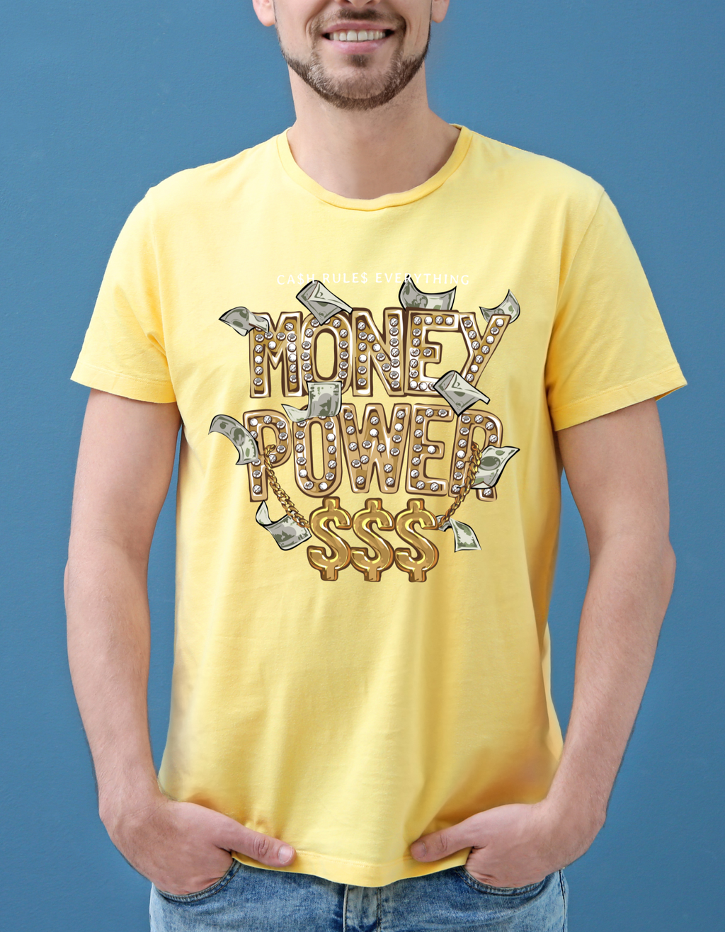 Custom Printed Shirts: Money Power