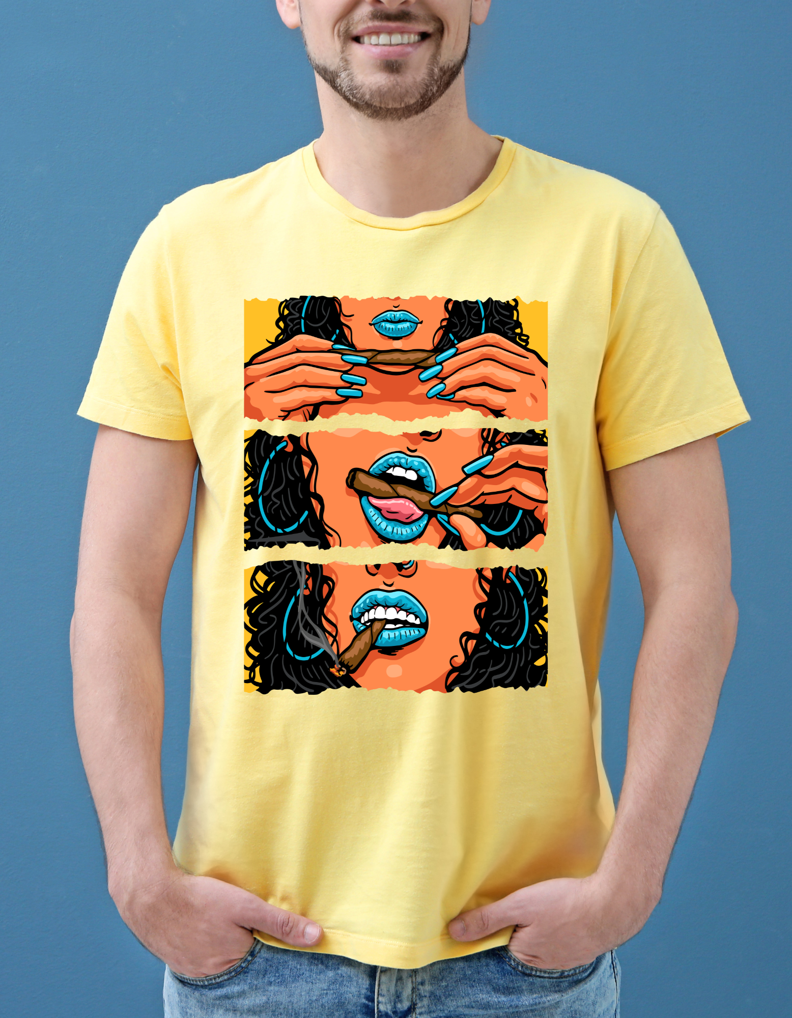 Custom Printed Shirts: Lick The Roll