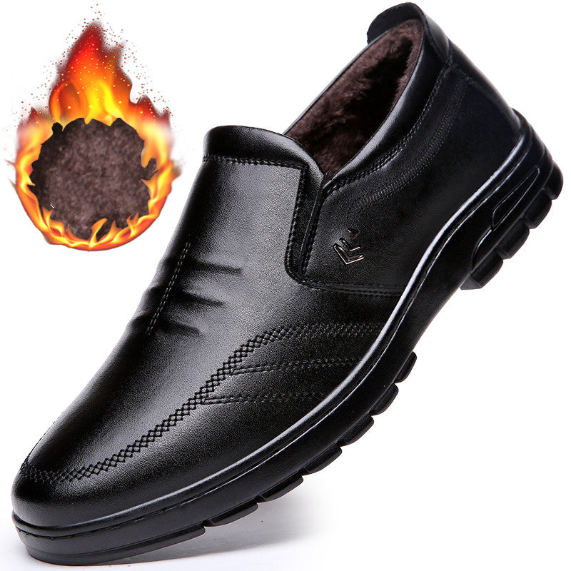 Men's Plus Size Formal Business Casual Leather Shoes