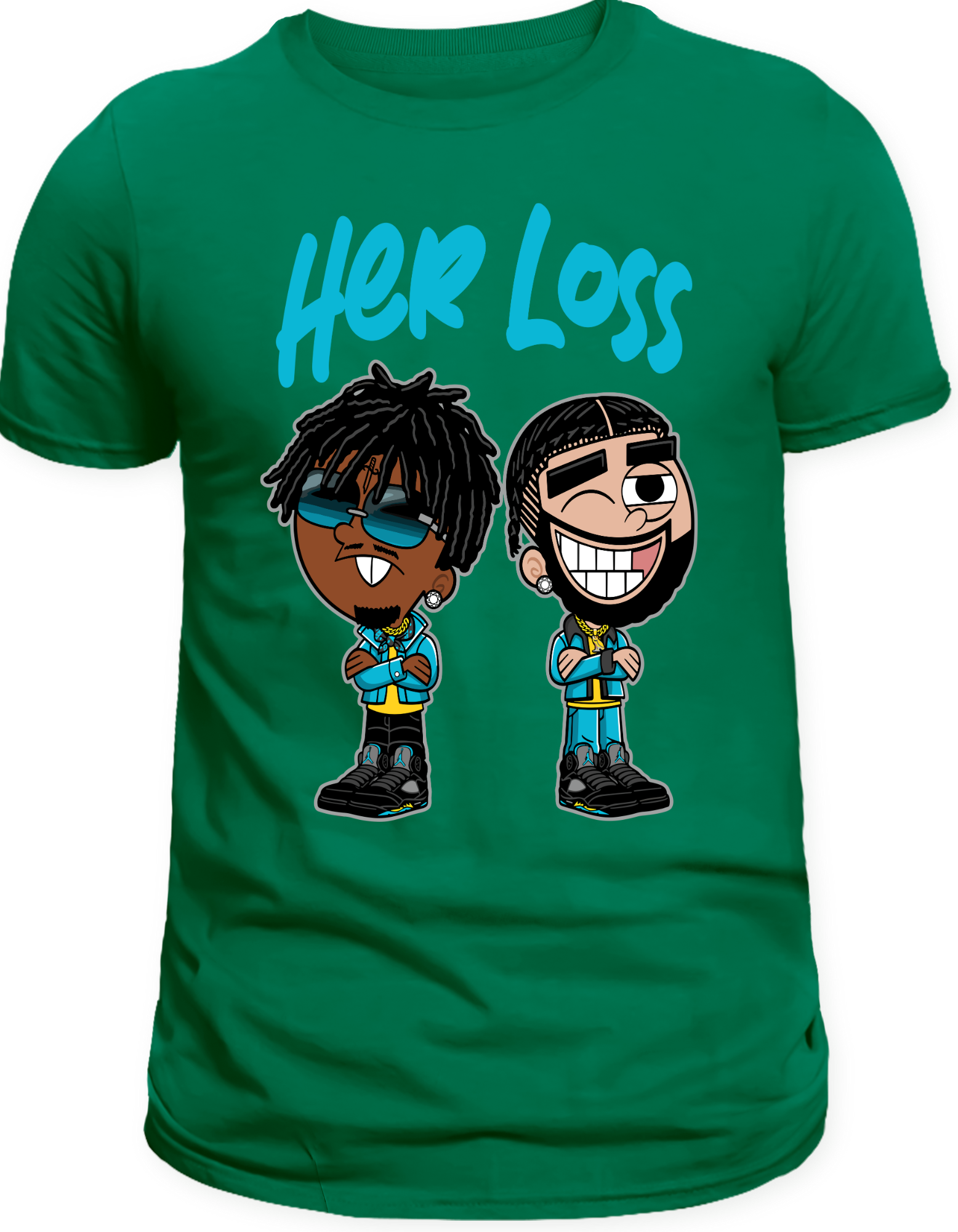 Custom Printed Shirts: Her Loss