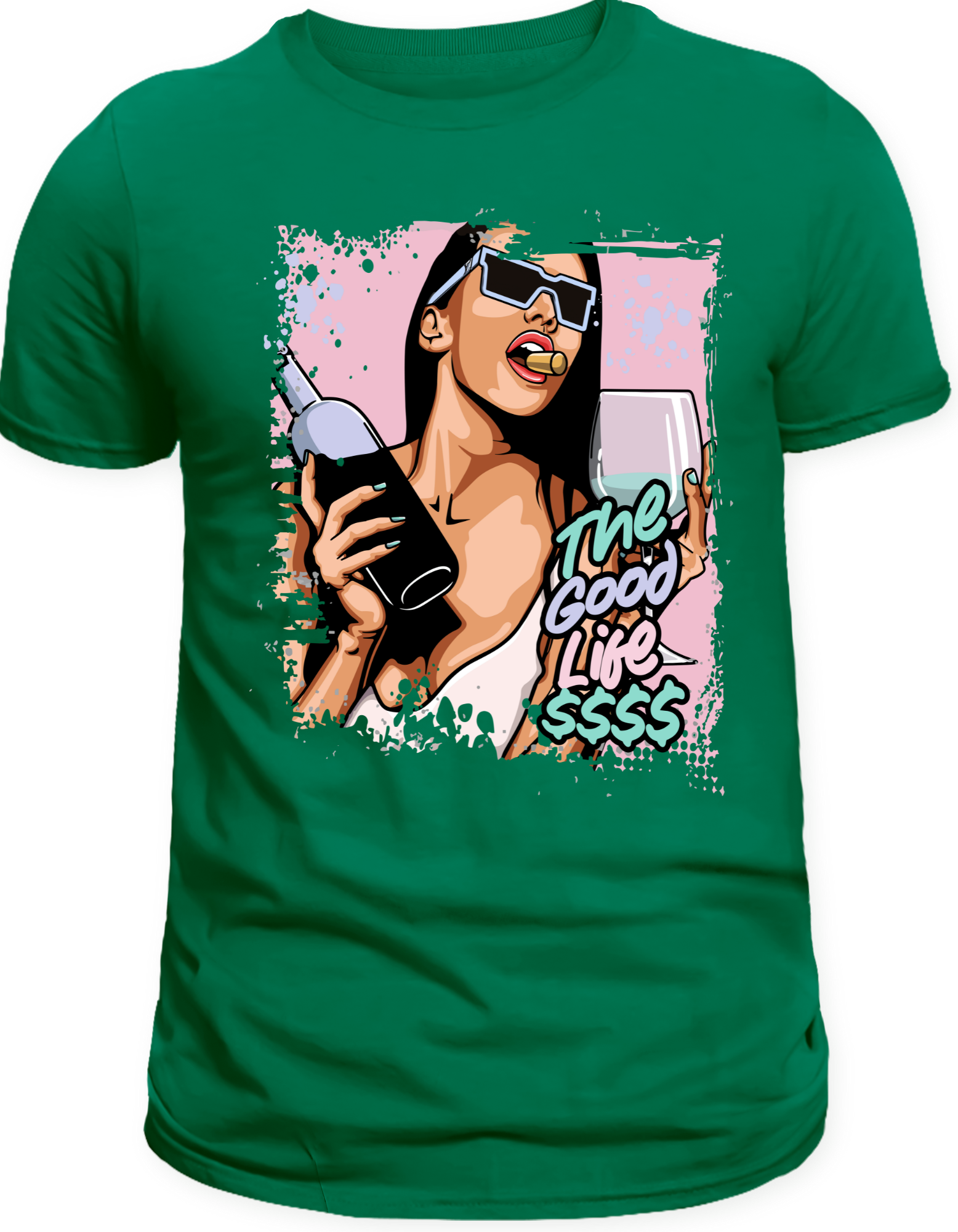 Custom Printed Shirts: The Good Life $$$$