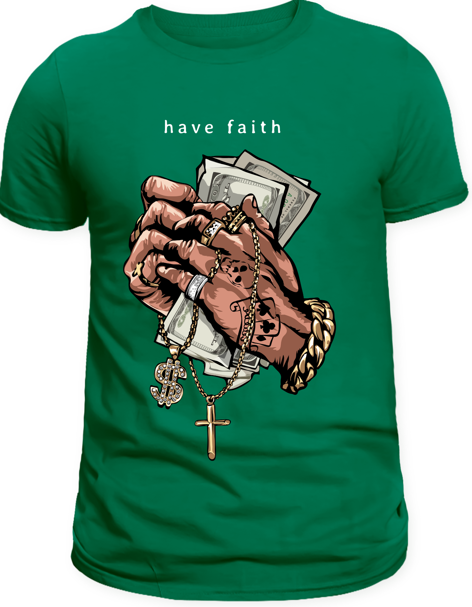 Custom Printed Shirts: Have Faith