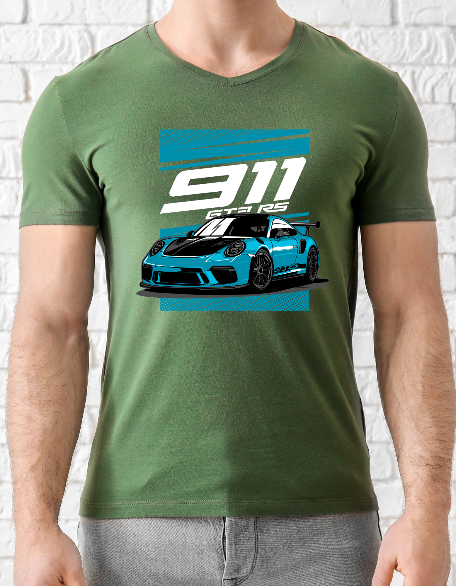 Custom Printed Shirts: 911GT3RS