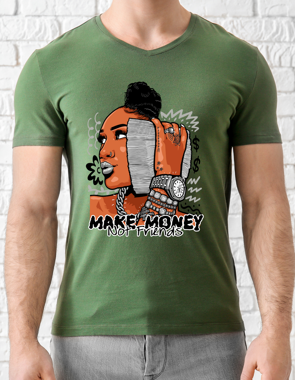 Custom Printed Shirts: Make Money. No Friends