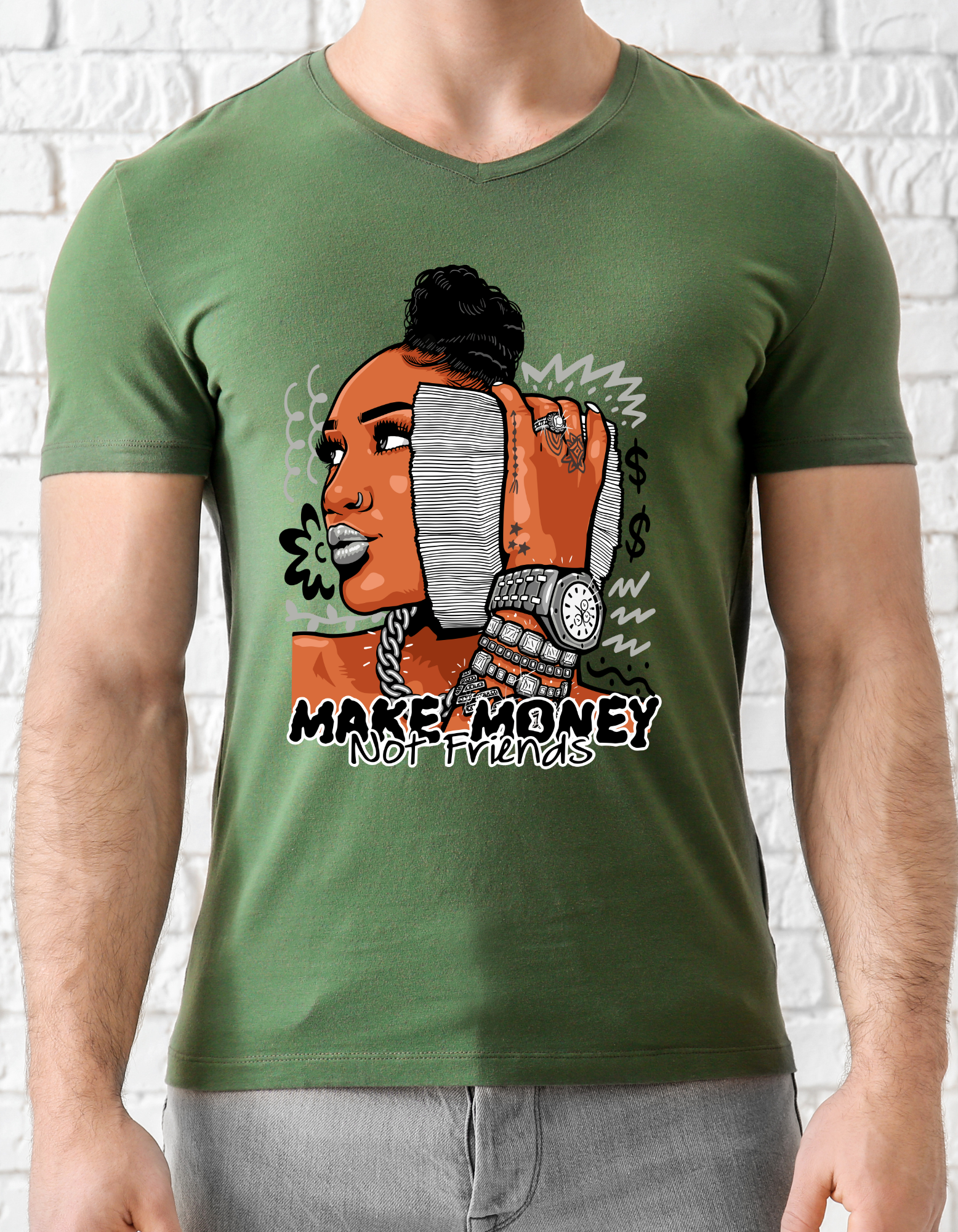 Custom Printed Shirts: Make Money. No Friends