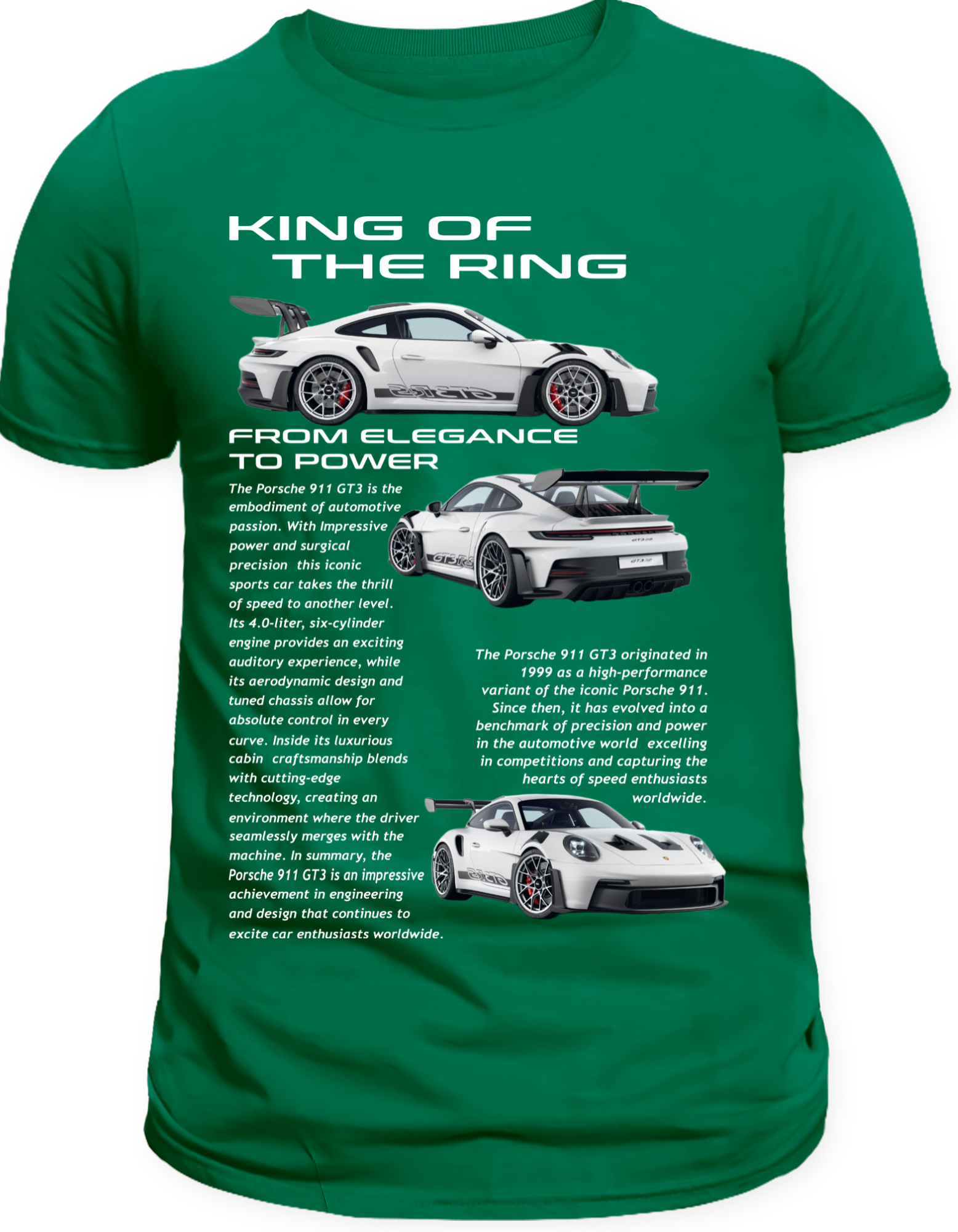 Custom Printed Shirts: King of the Ring