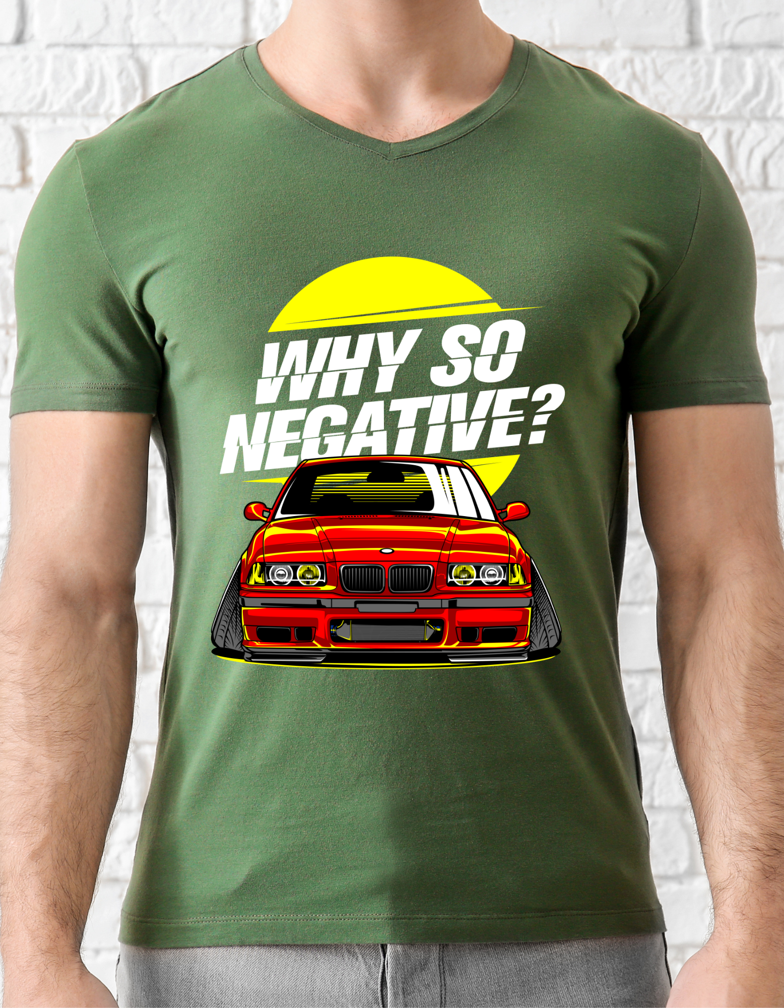 Custom Printed Shirts: Why Soo Negative