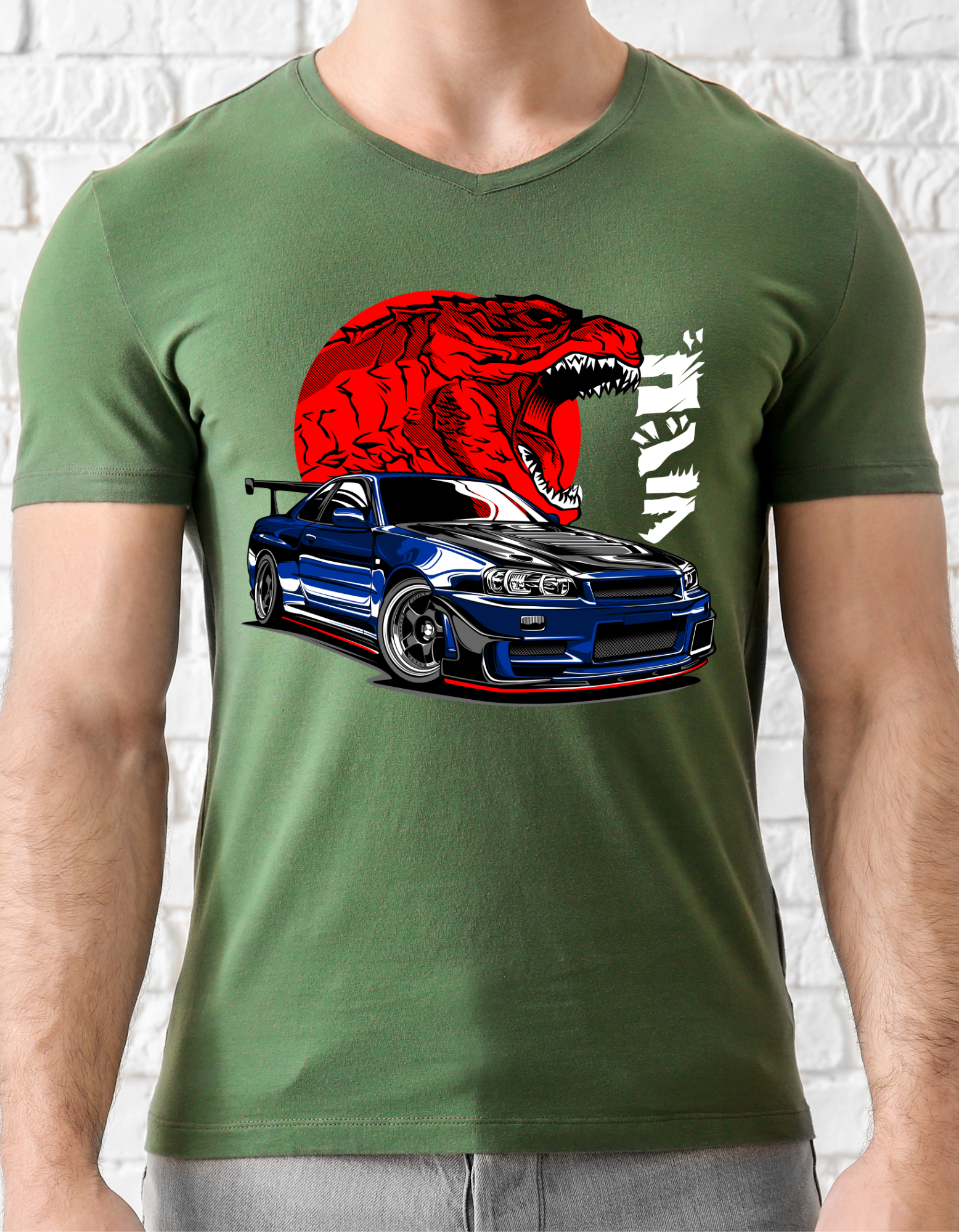Custom Printed Shirts: D Car