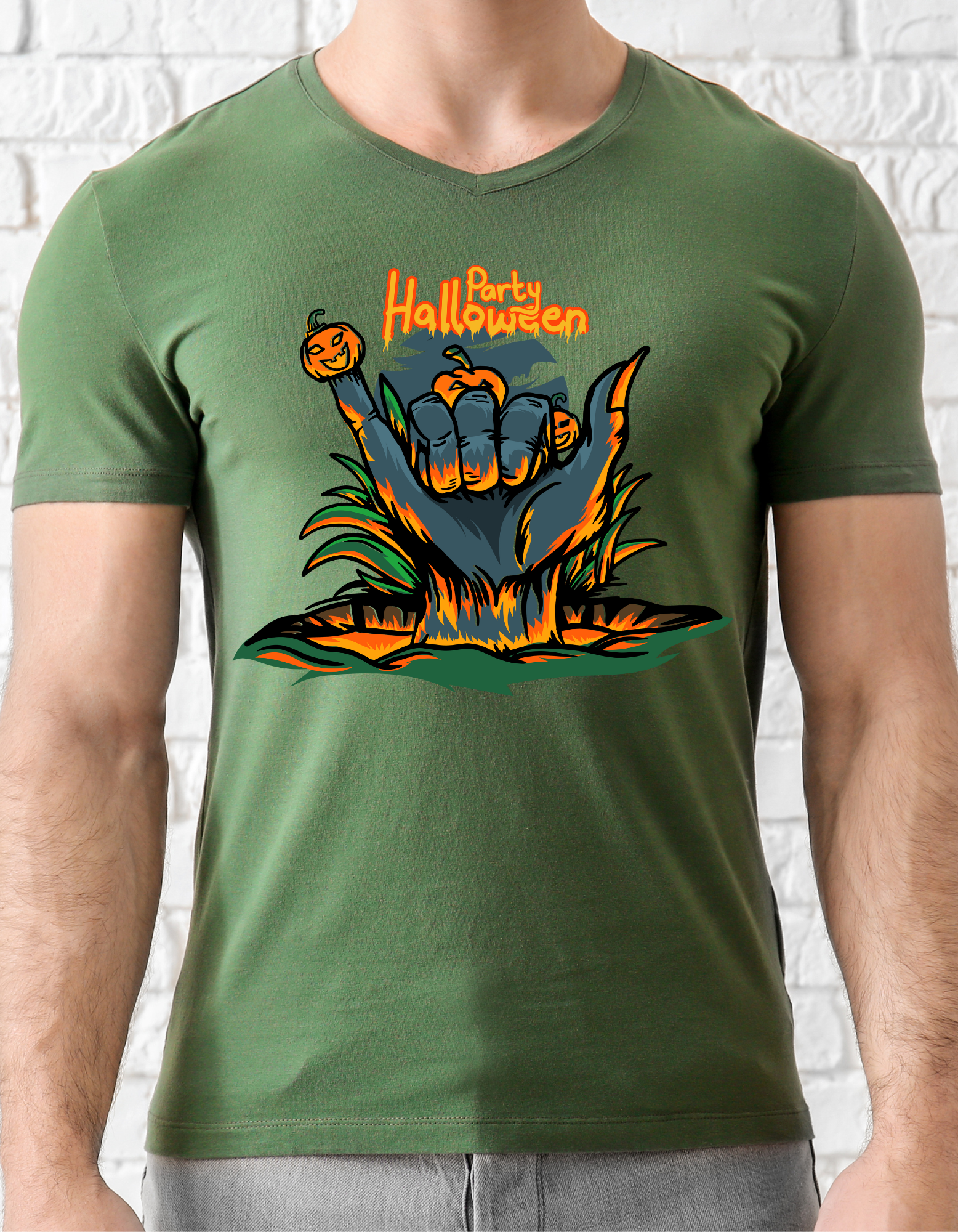 Custom Printed Shirts: Party Halloween