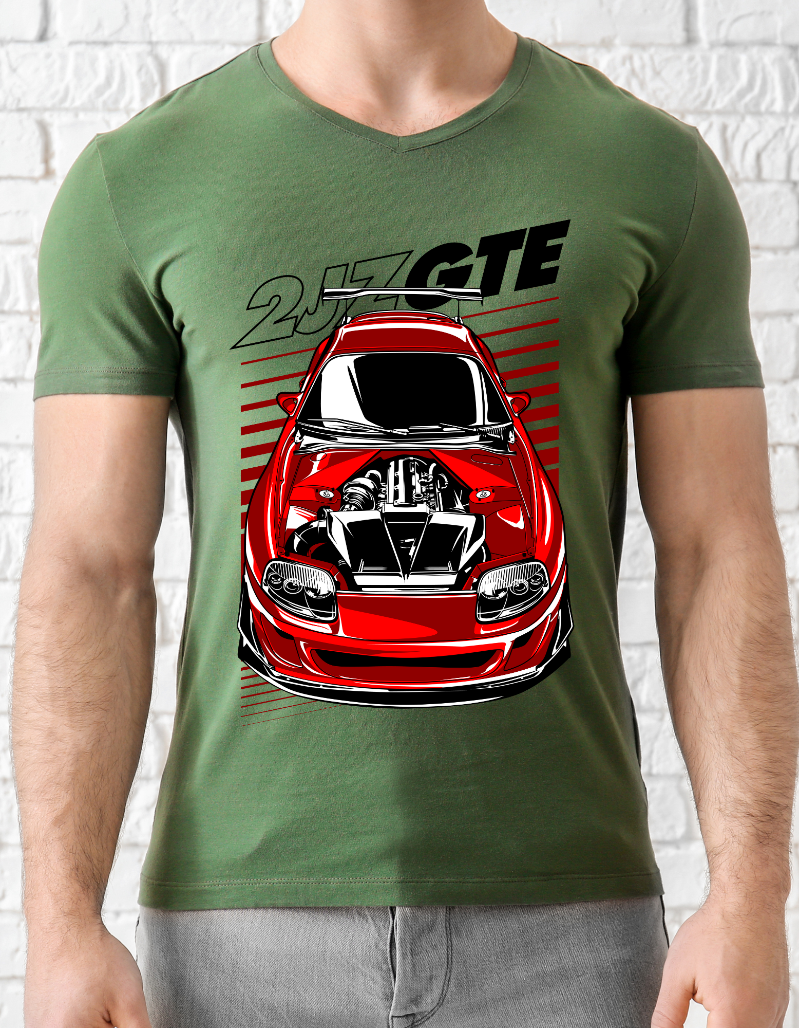 Custom Printed Shirts: 2JZGTE