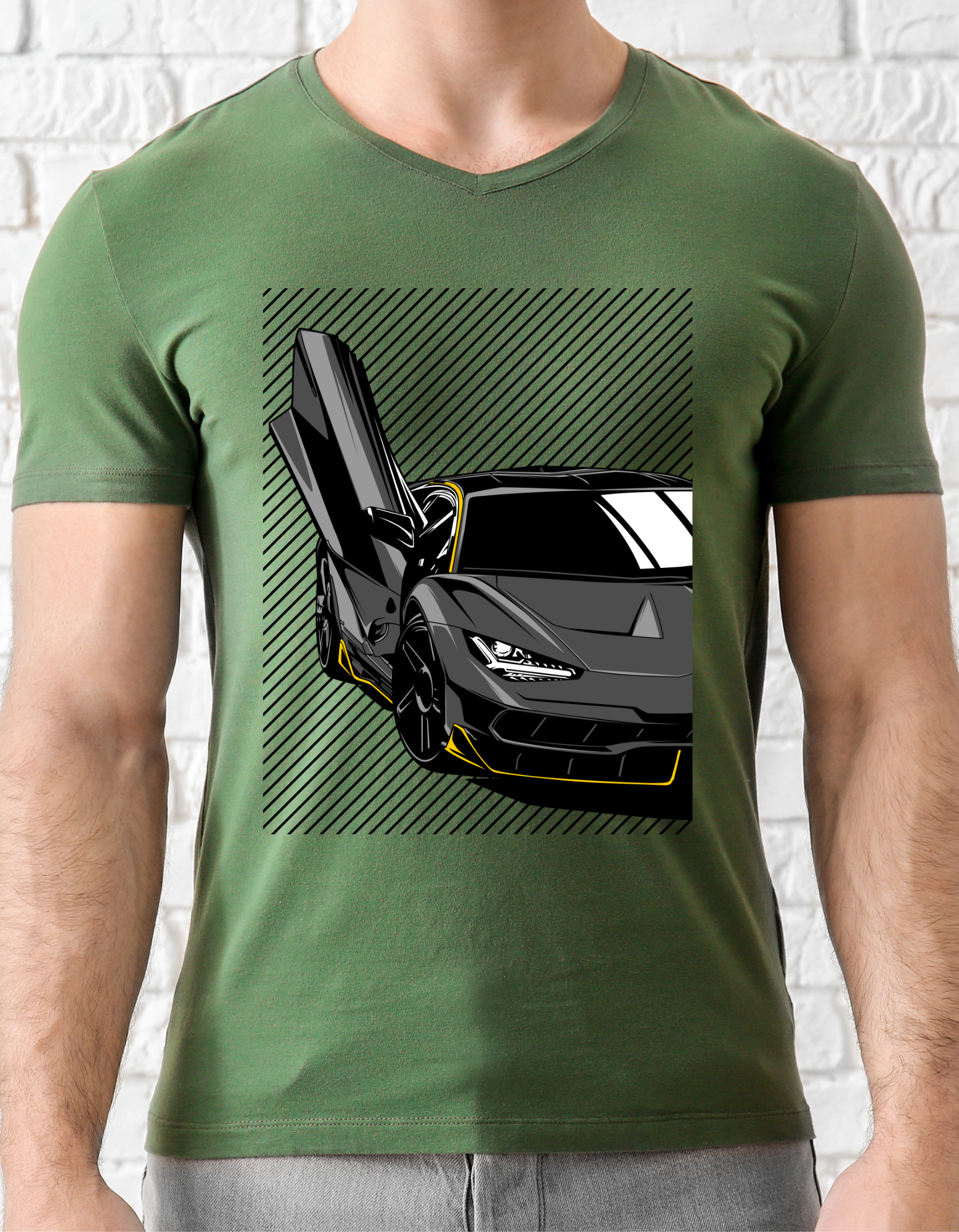 Custom Printed Shirts: Lambo
