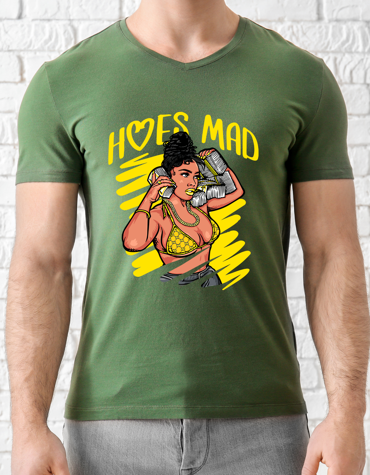 Custom Printed Shirts: H@Es Mad