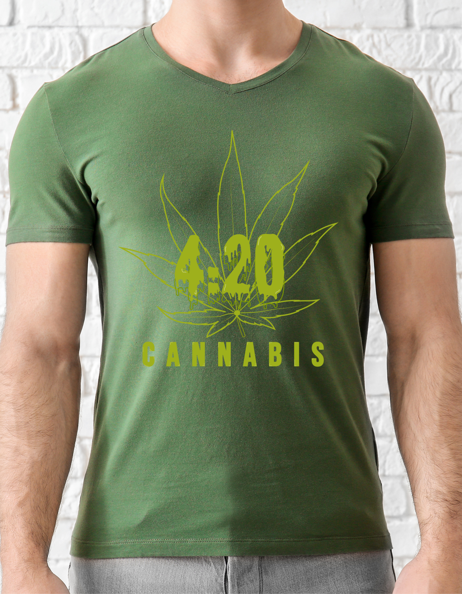 Custom Printed Shirts: 4:20 Cannabis