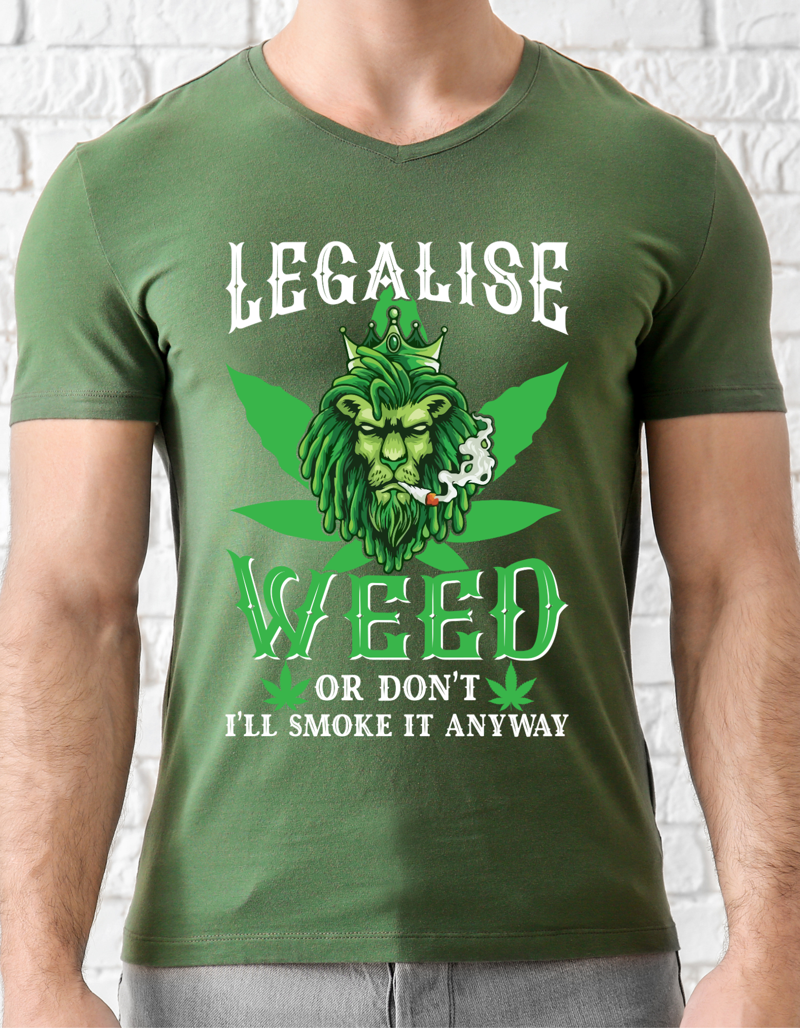 Custom Printed Shirts: i'll Smoke it Anyway