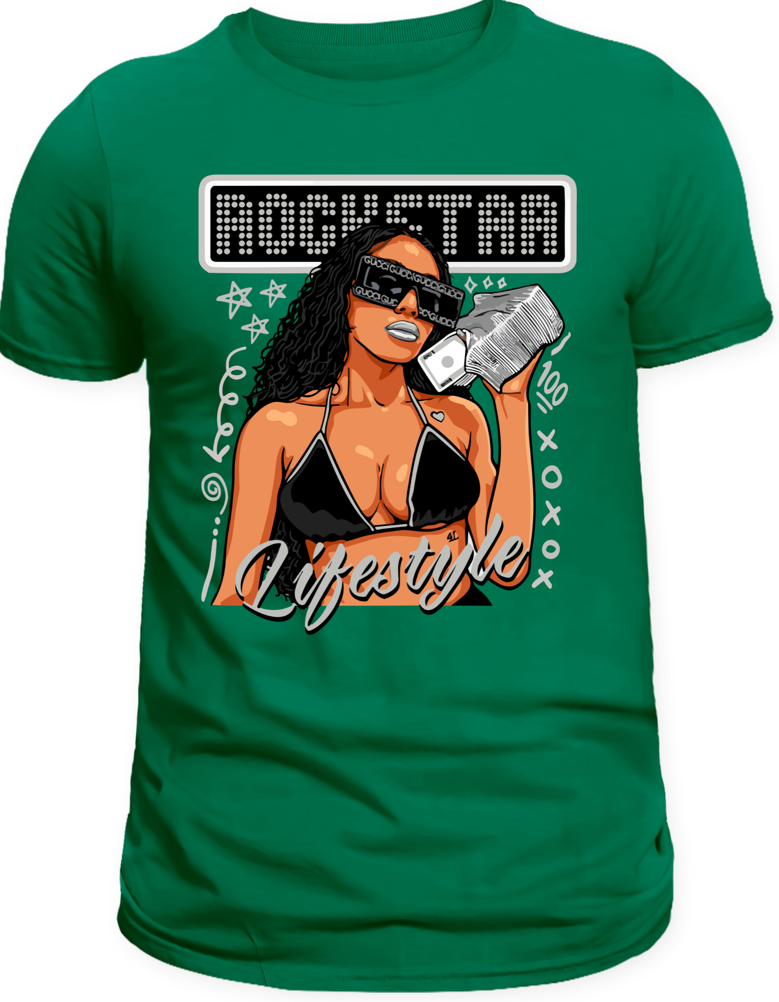 Custom Printed Shirts: Rockstar Lifestyle