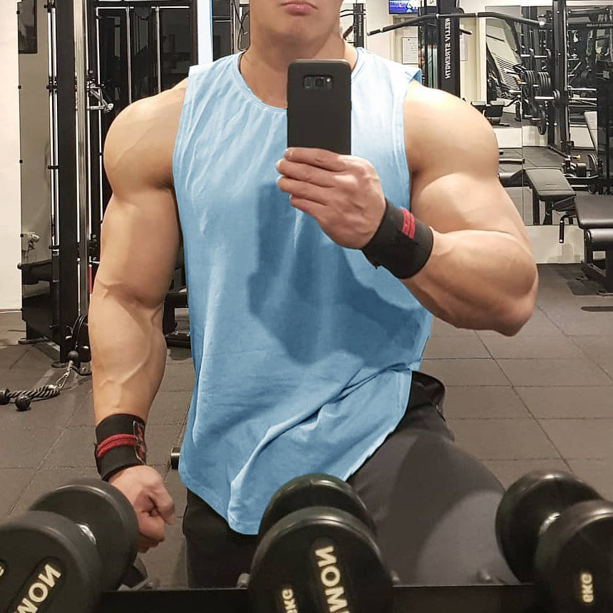 Sports Fitness Breathable Loose Men's Vest