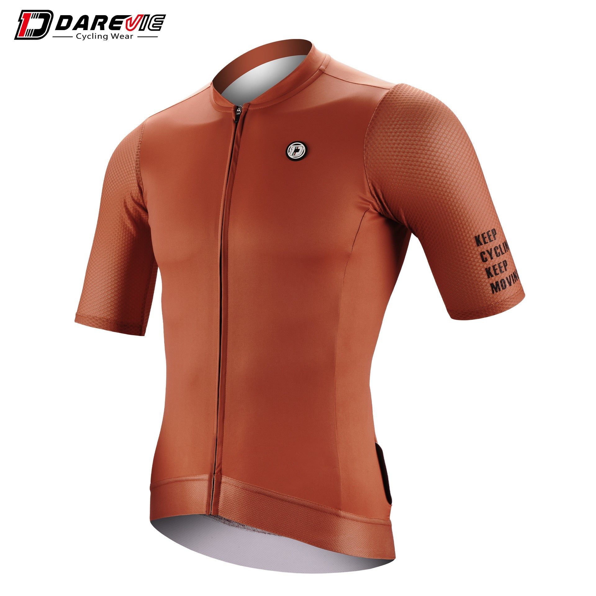Summer Hot Sale Short-sleeve Cycling Clothes Tops Men's Anti-UV Moisture Wicking Road Bike