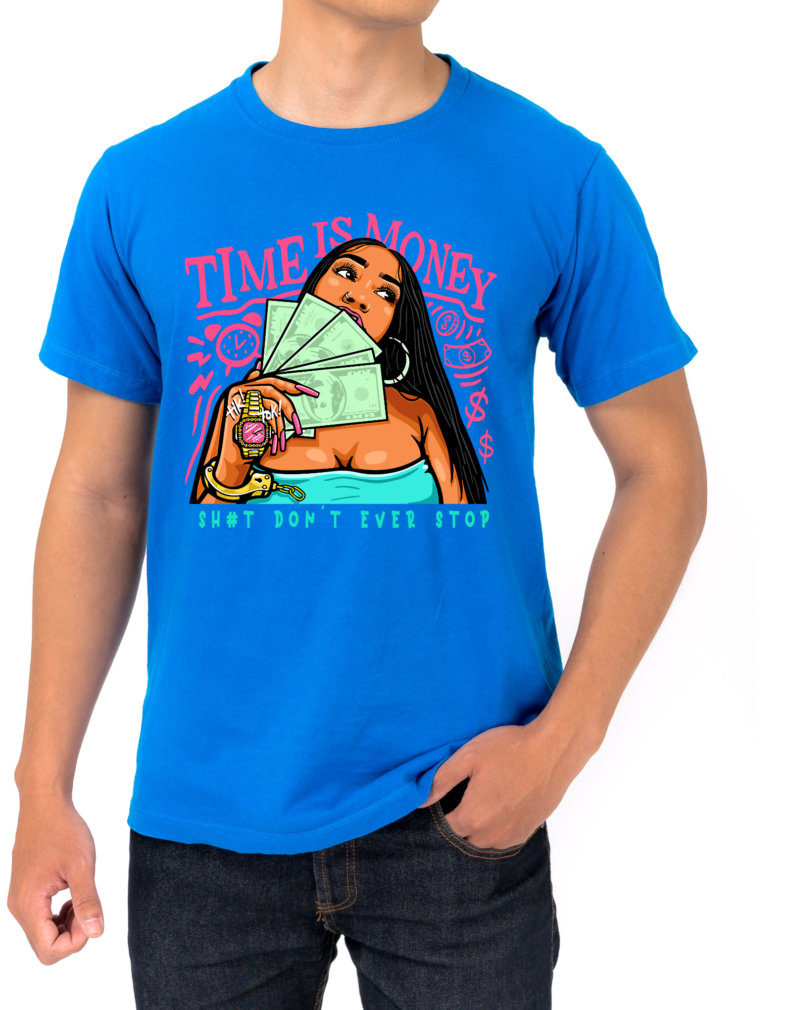 Custom Printed Shirts: Time is Money