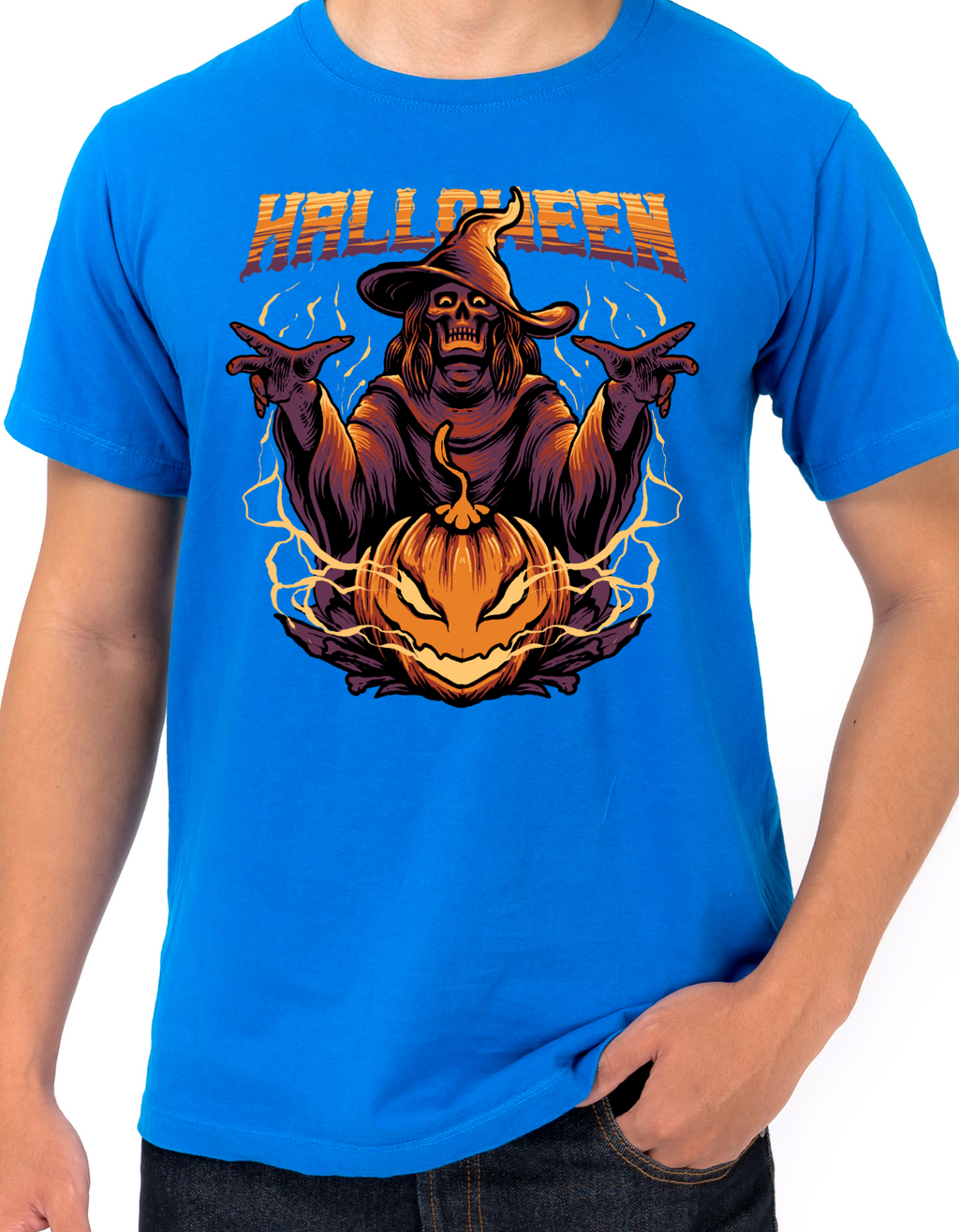 Custom Printed Shirts: Halloween Witch