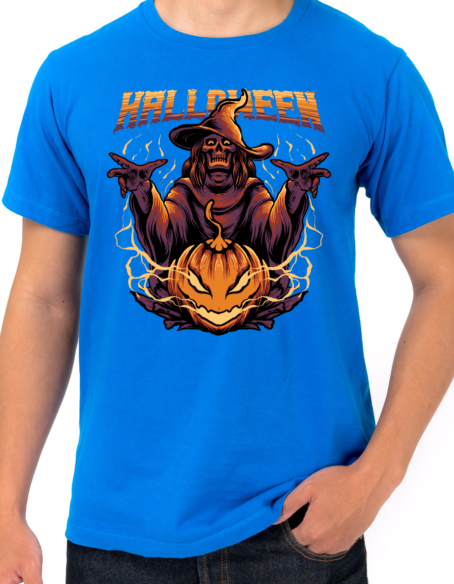 Custom Printed Shirts: Halloween Witch