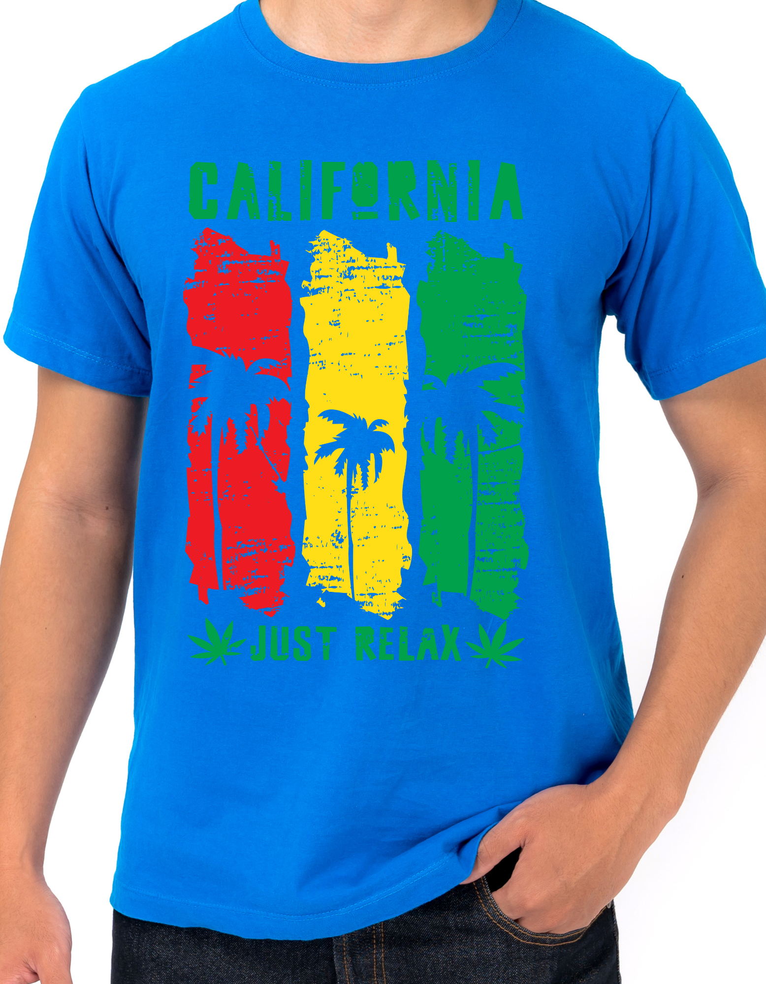 Custom Printed Shirts: Just Relax California