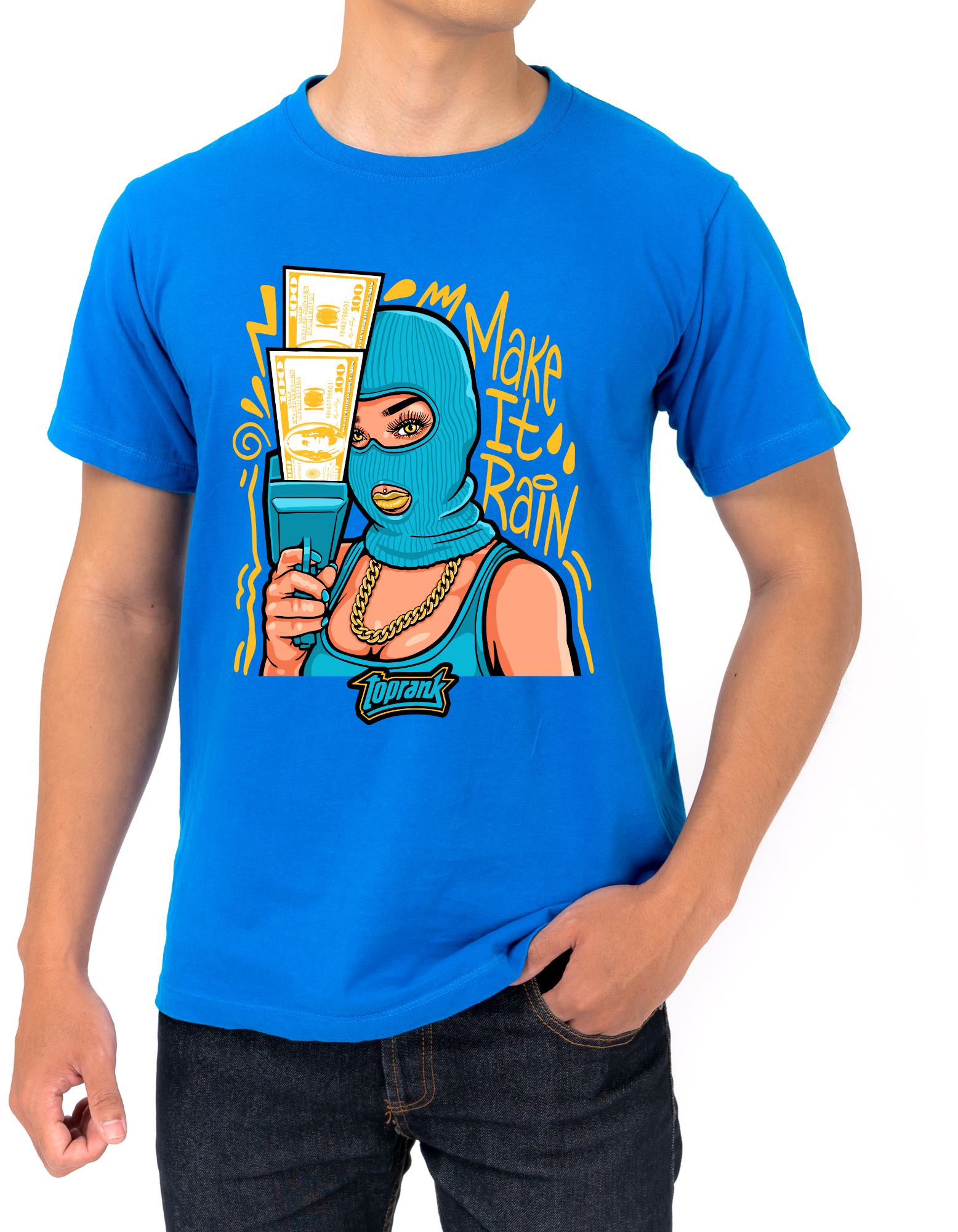 Custom Printed Shirts: Make It Rain