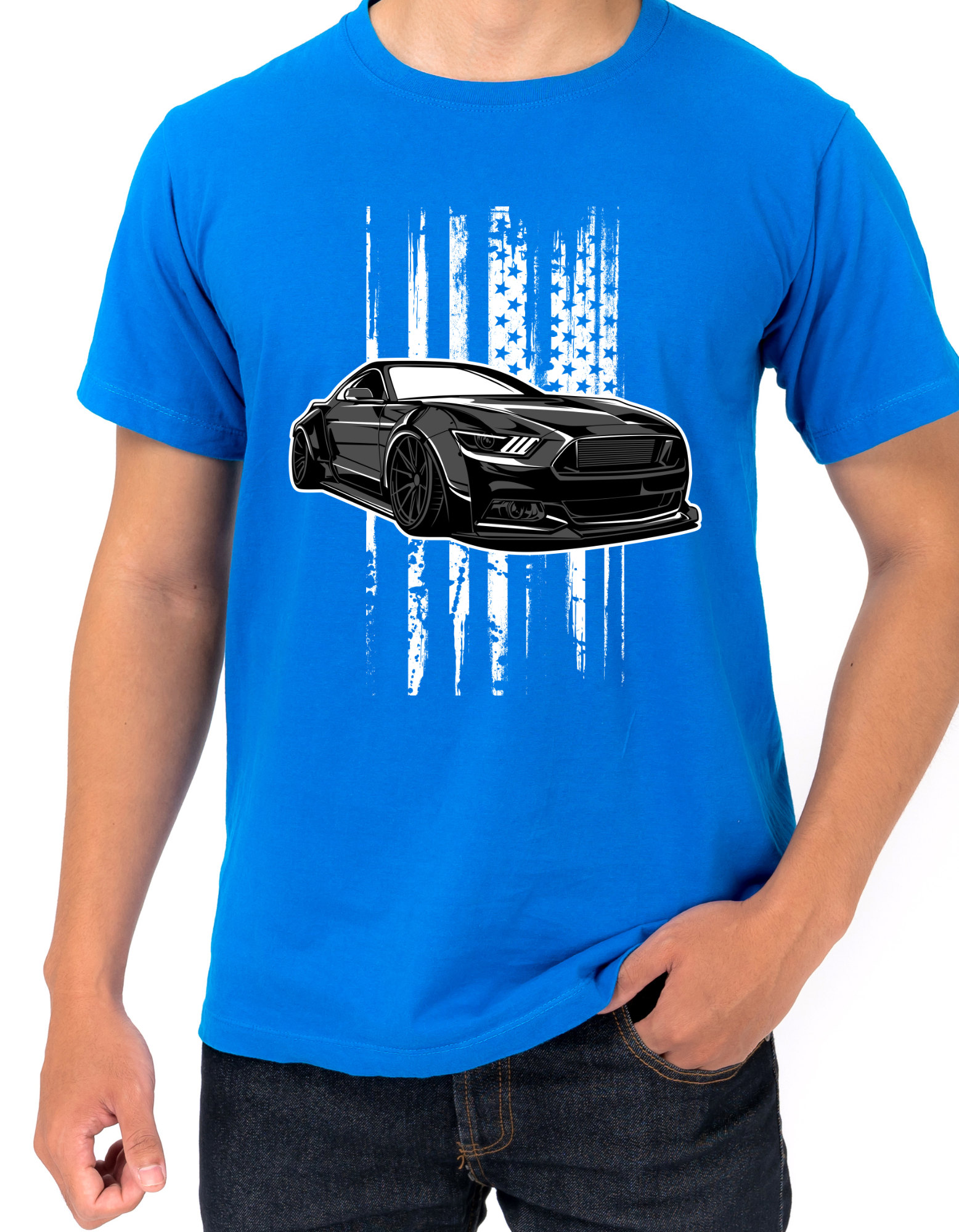 Custom Printed Shirts: Car