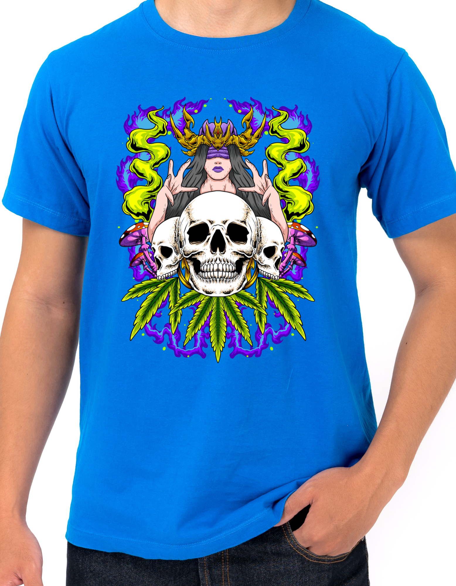 Custom Printed Shirt: Weed Mantra