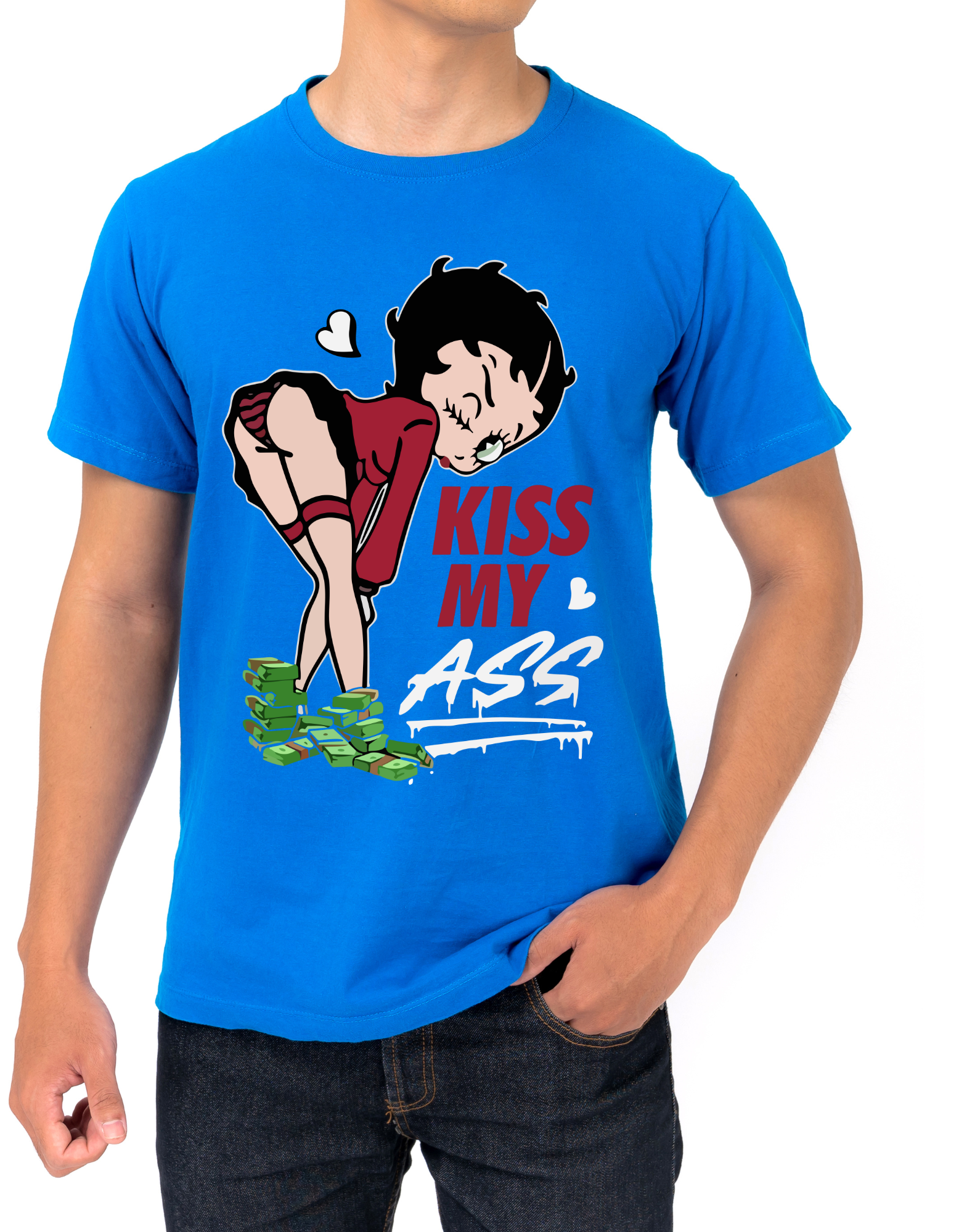 Custom Printed Shirts: Kiss My A$$