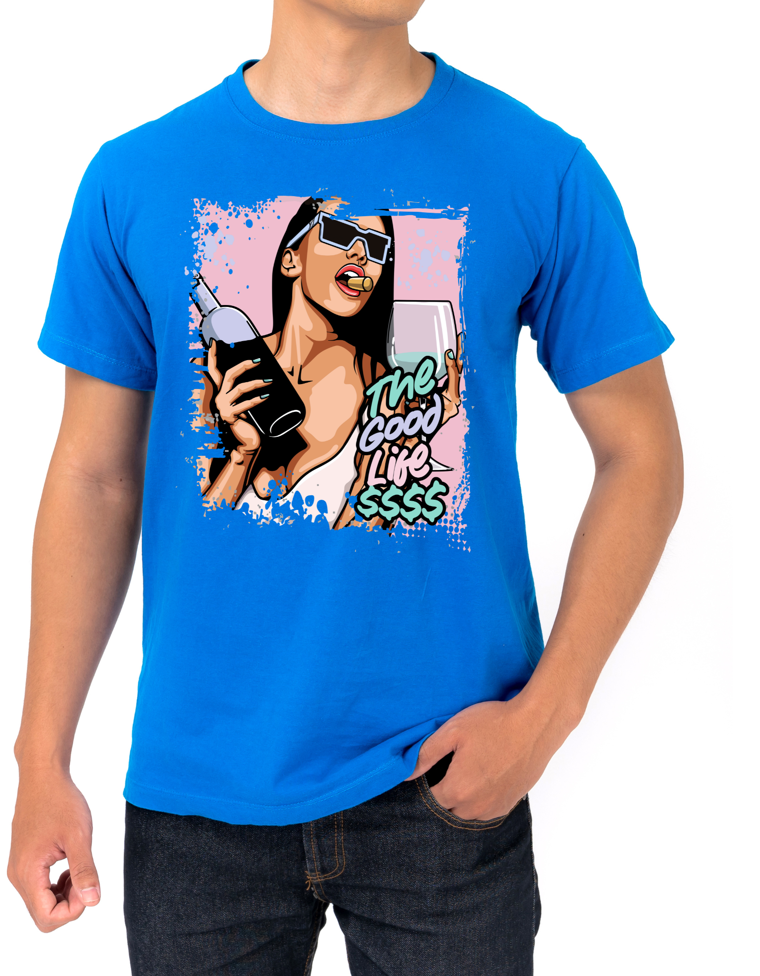 Custom Printed Shirts: The Good Life $$$$