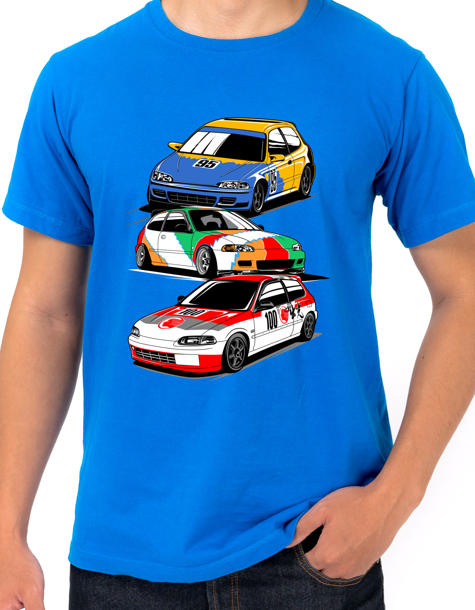 Custom Printed Shirts: T Car Design