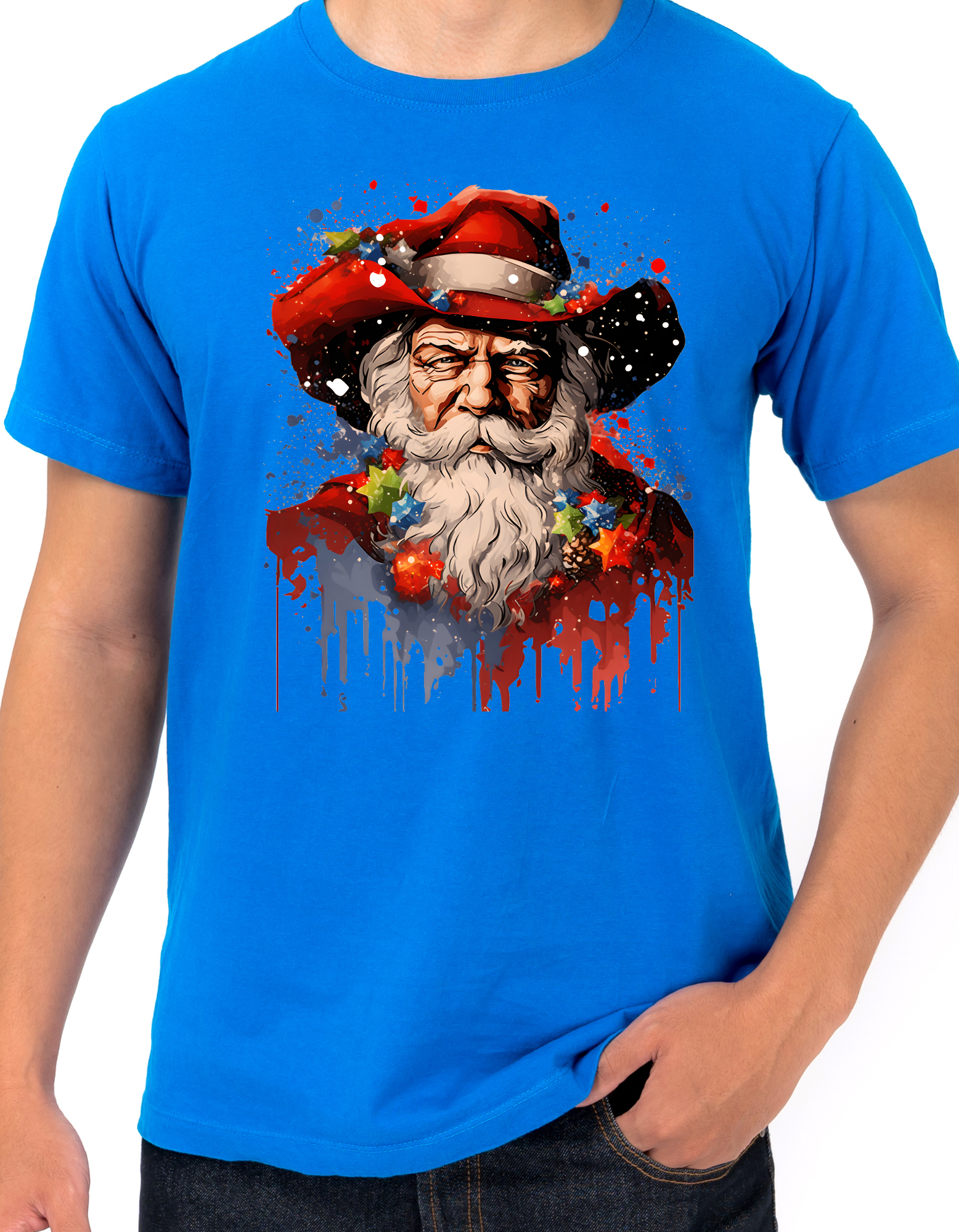 Custom Printed Shirt:  Christmas Father