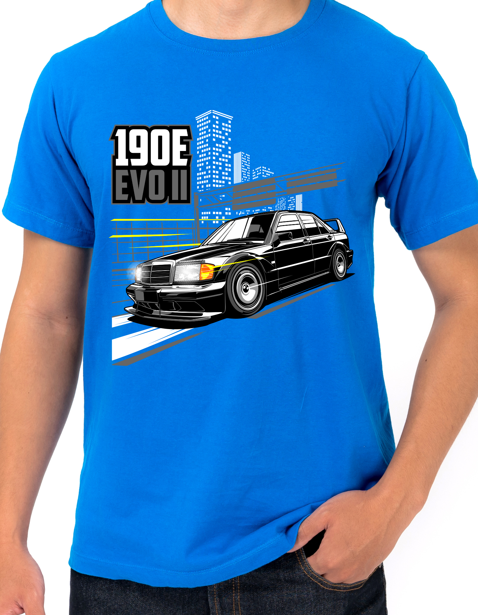 Custom Printed Shirts: 190E Evo II