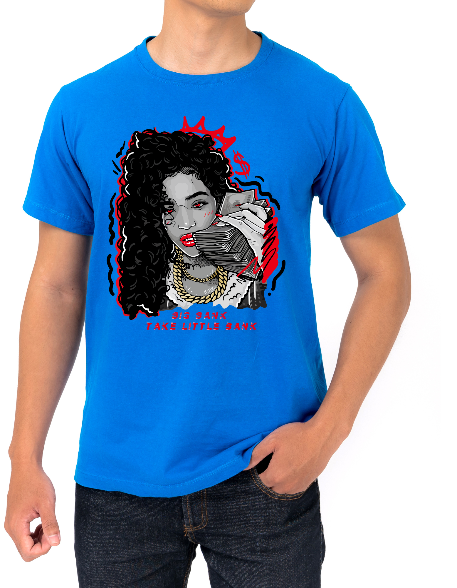 Custom Printed Shirts: Big Bank