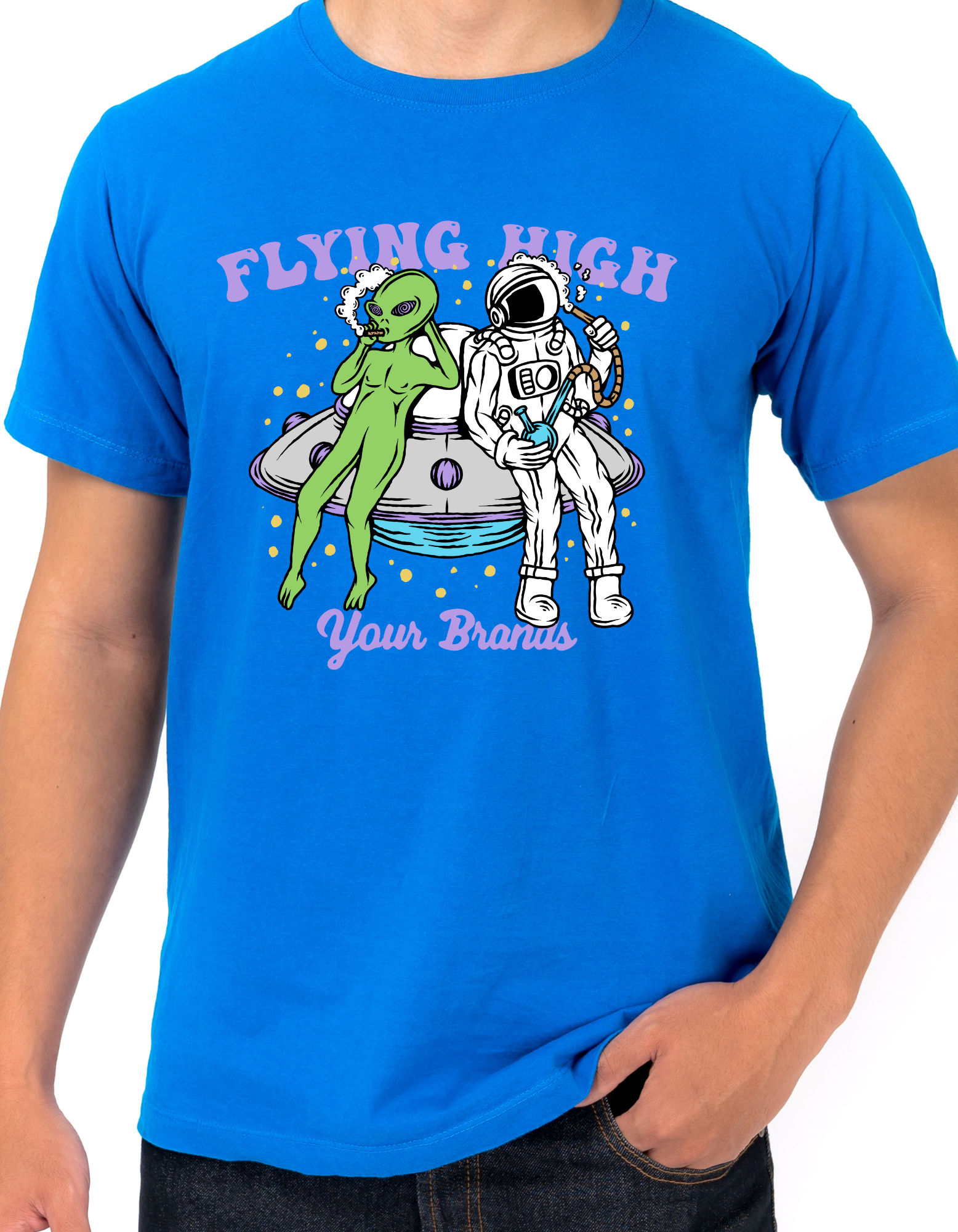 Custom Printed Shirt: Flying High