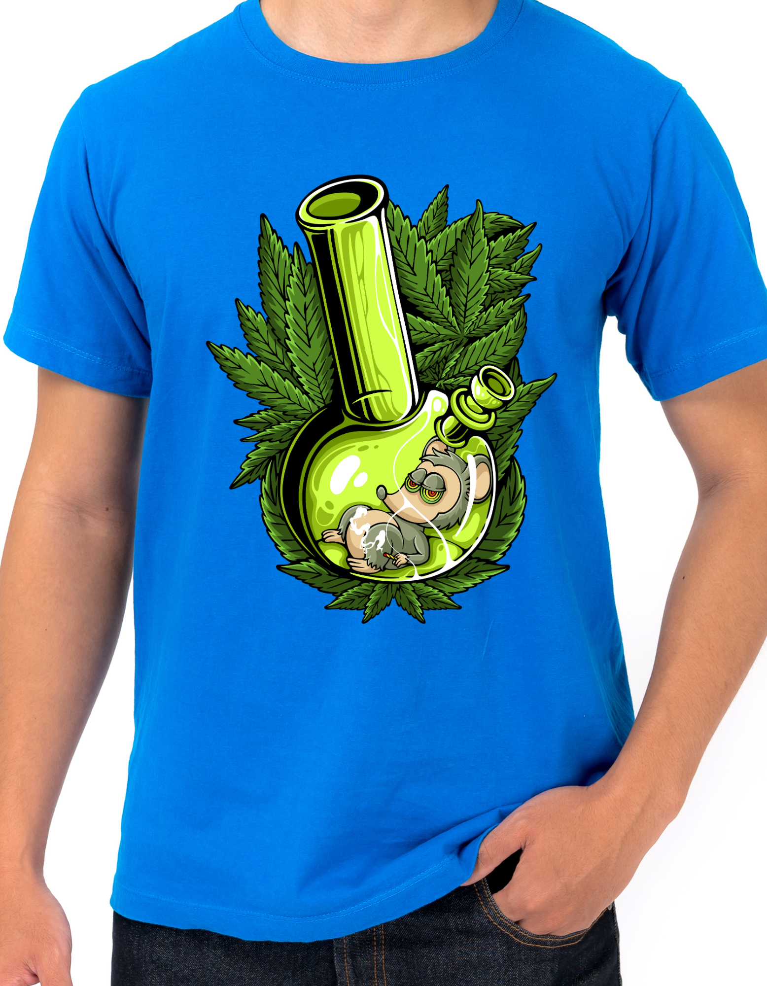 Custom Printed Shirt: HIgh Monkey