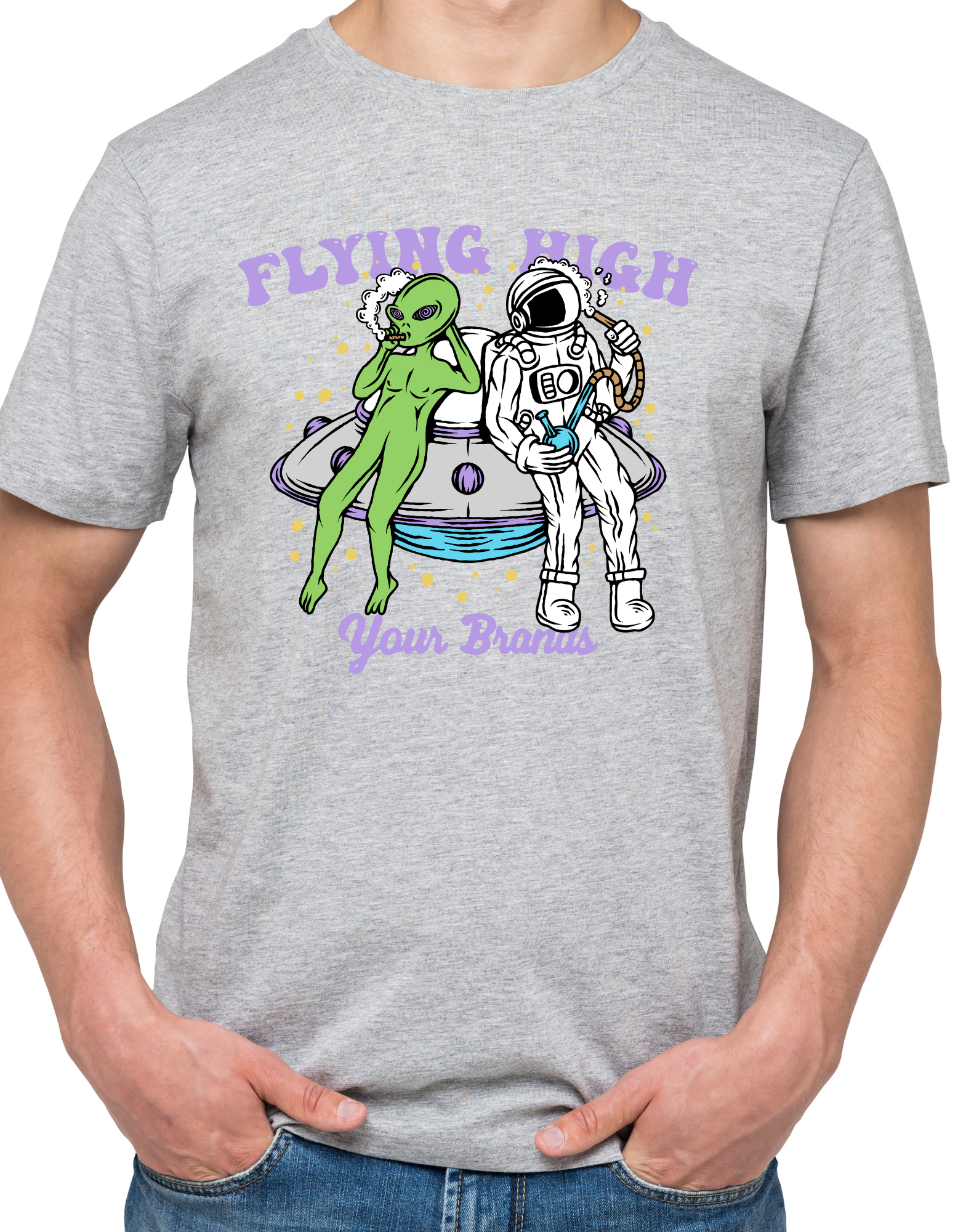 Custom Printed Shirt: Flying High