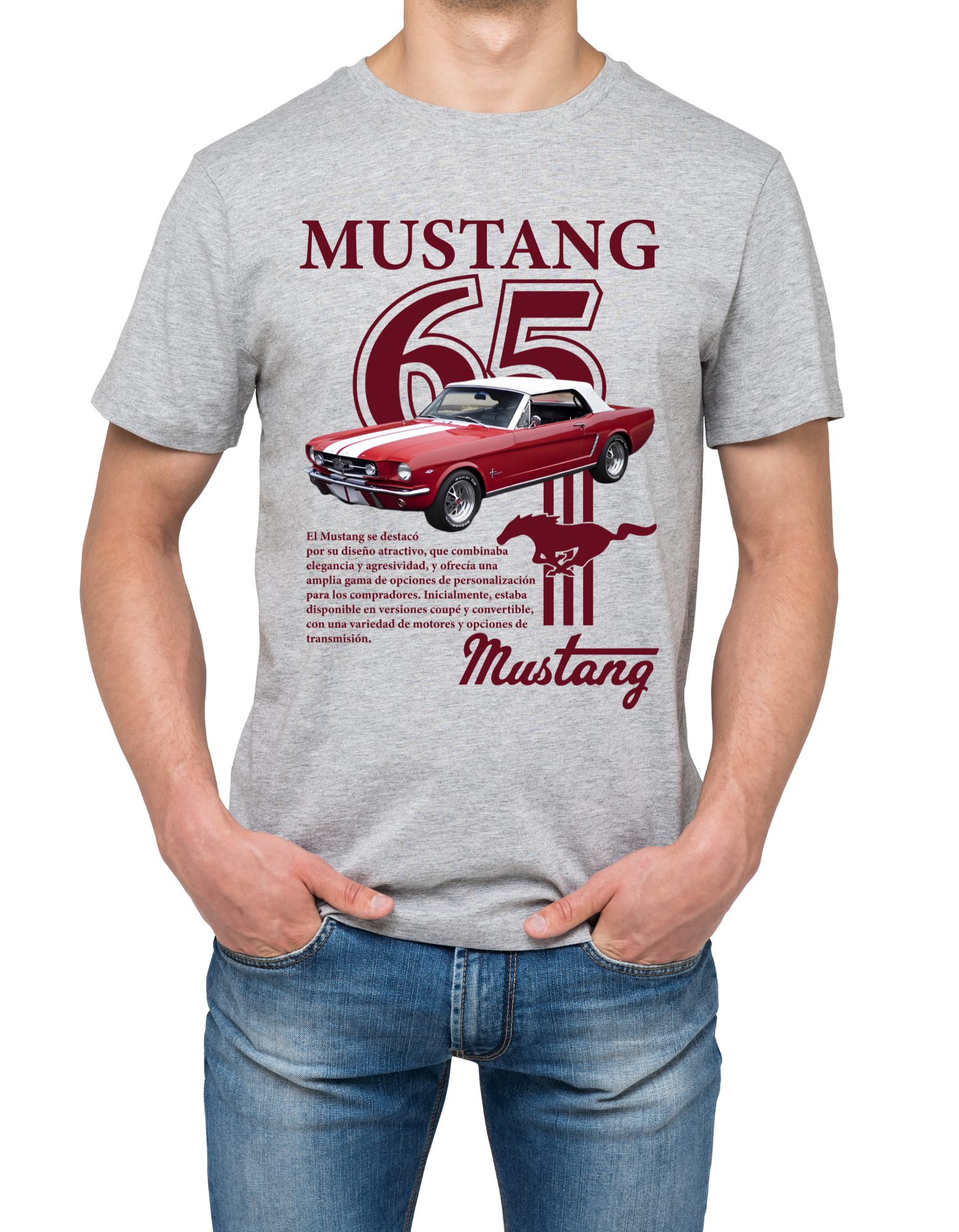 Custom Printed Shirts: Mustang 65
