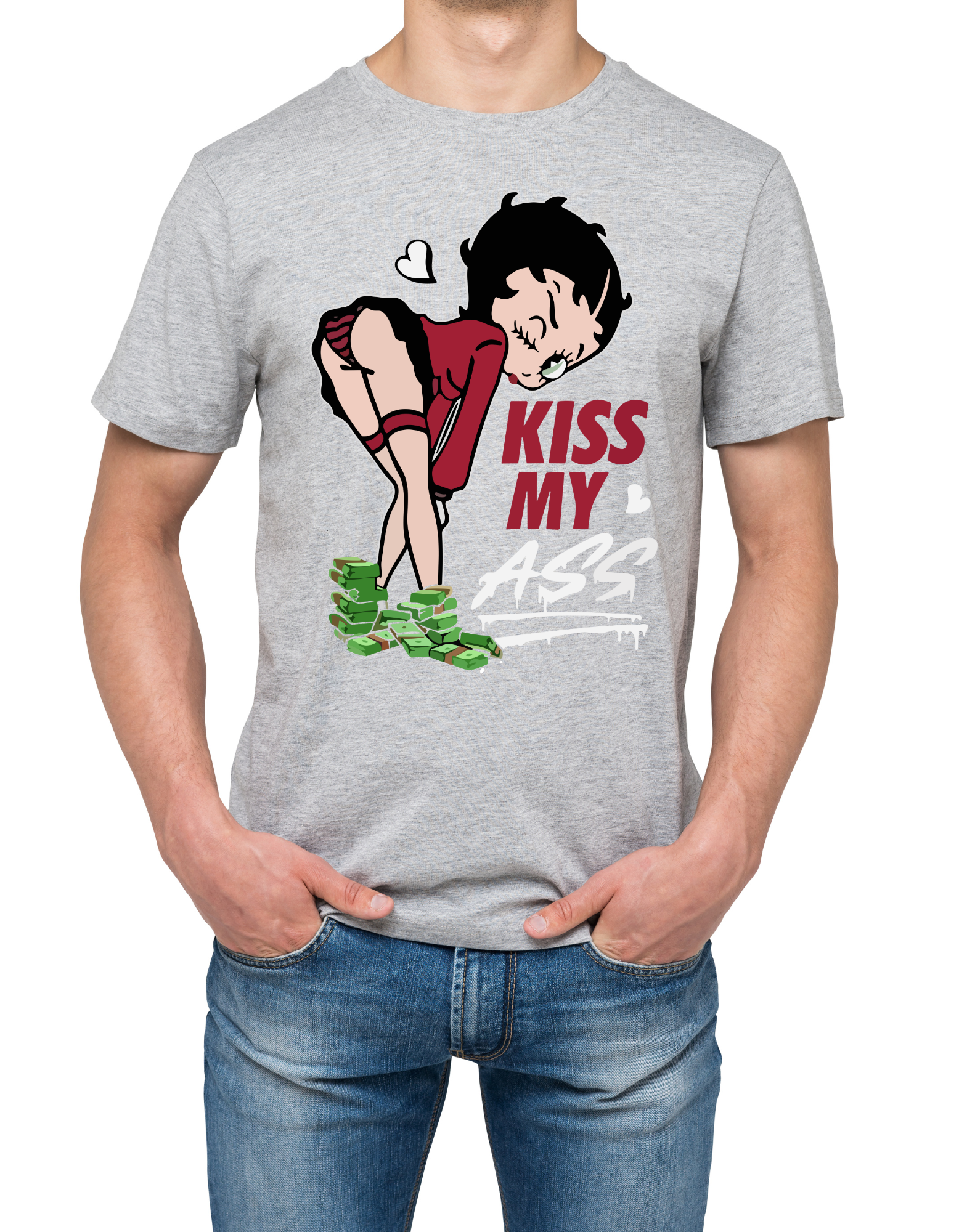 Custom Printed Shirts: Kiss My A$$