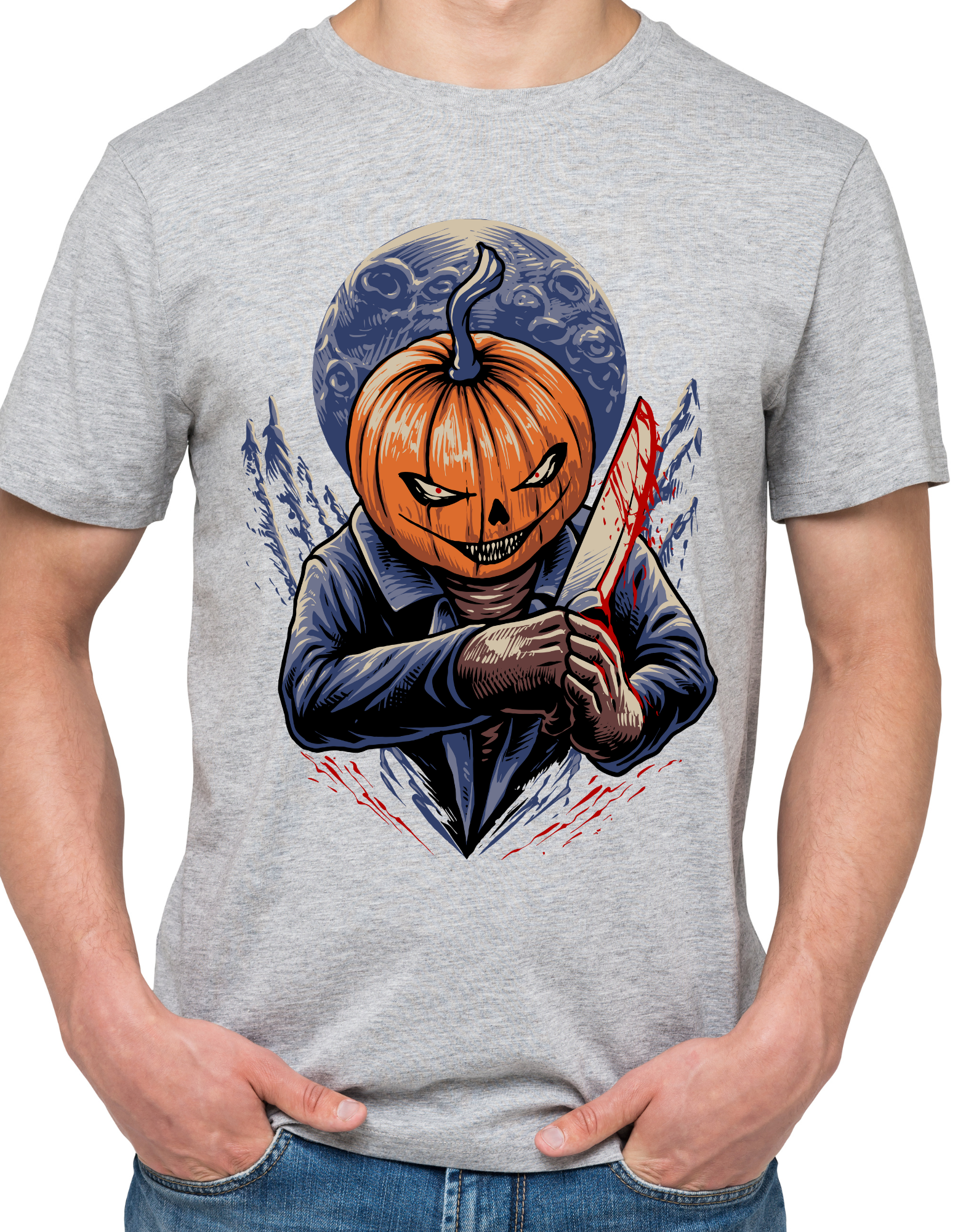 Custom Printed Shirts: Halloween Pumpkin Slayer