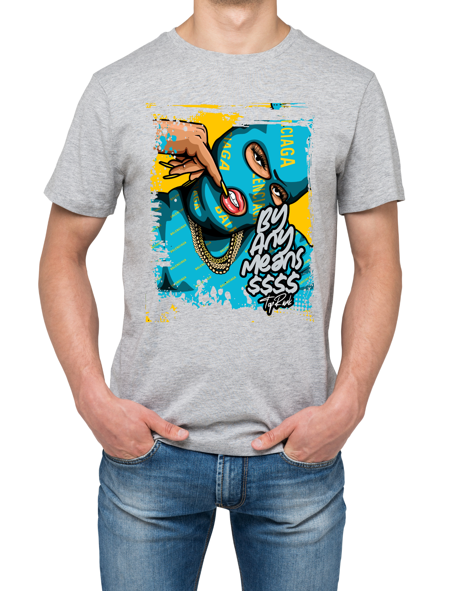 Custom Printed Shirts: By Any Means $$$